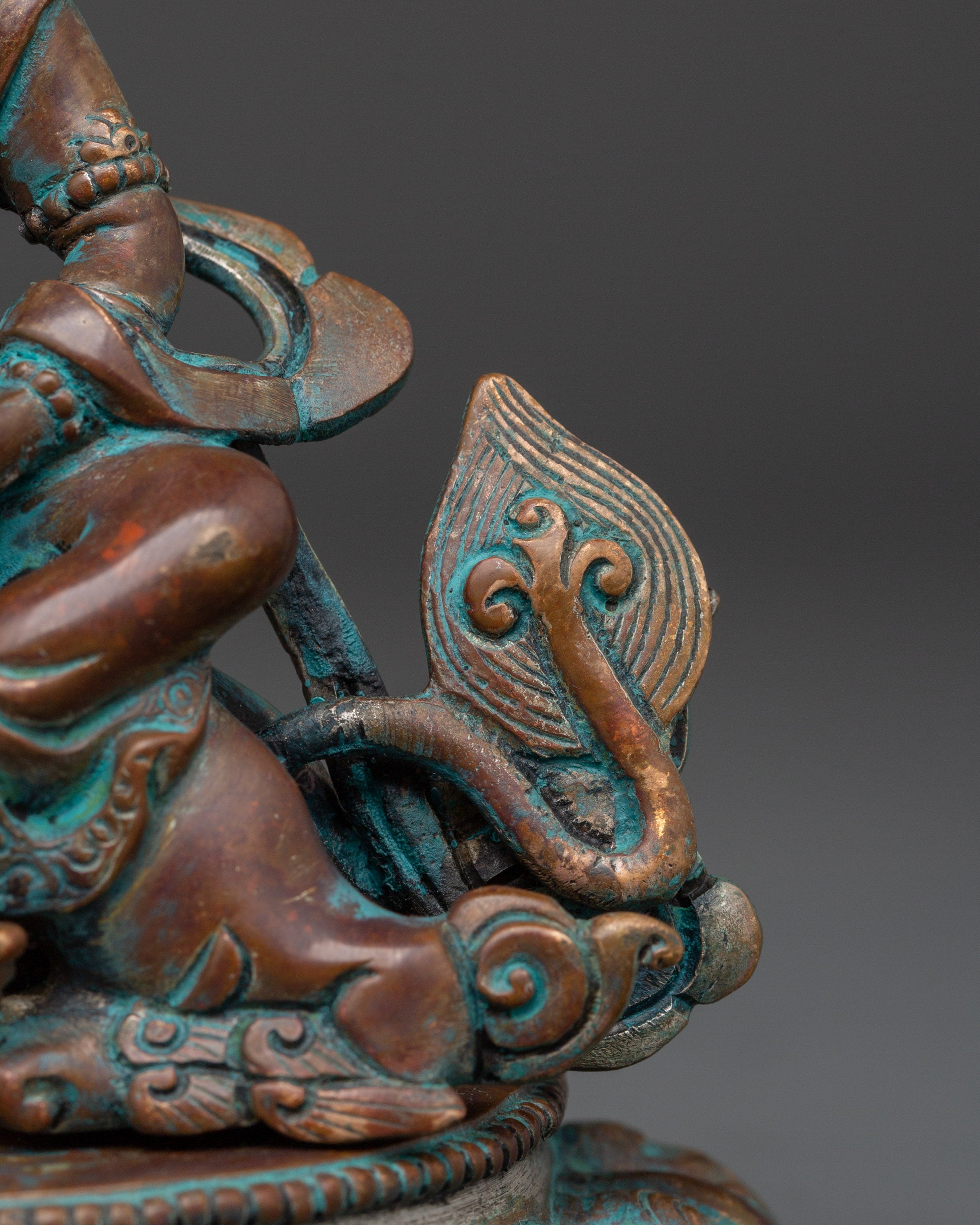 Tseringma Copper Statue | Tibetan Long Life Goddess