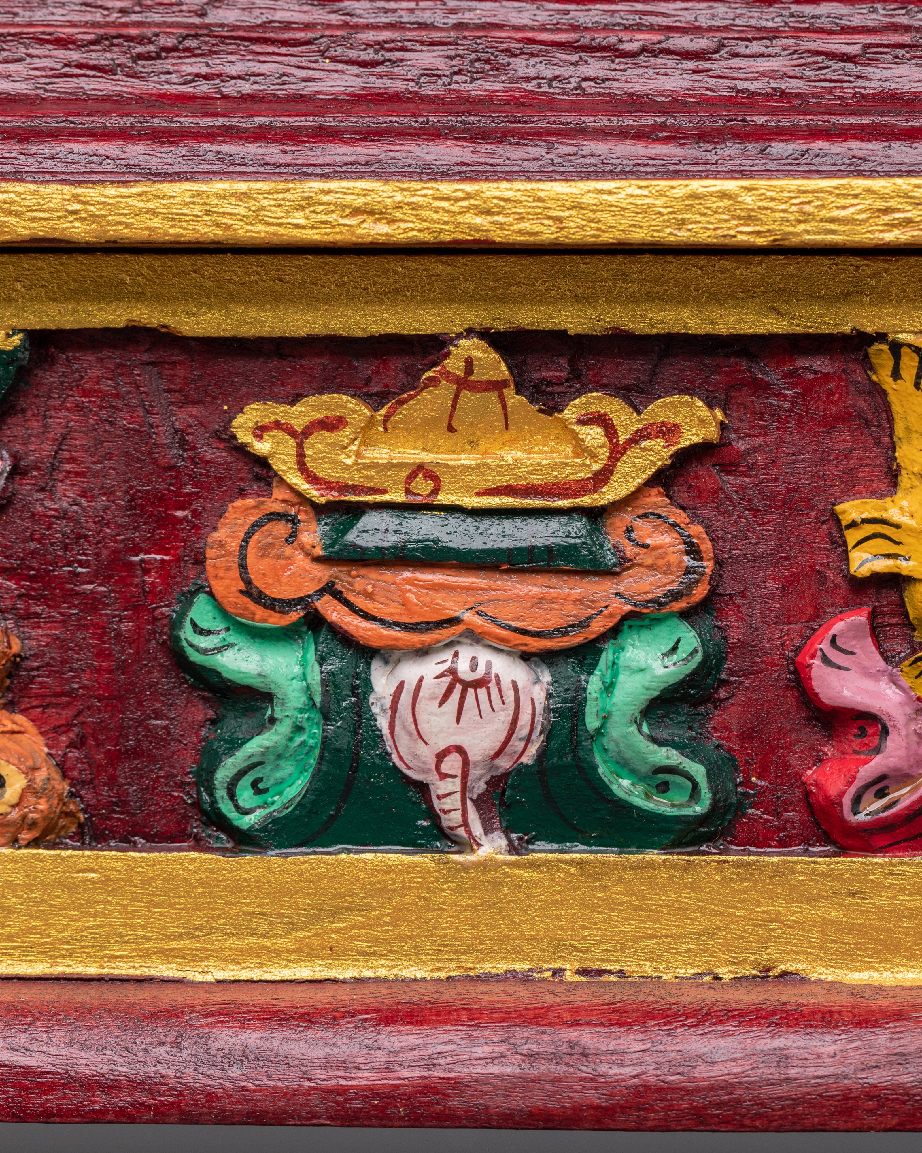 Handcarved  Buddhist Ritual Incense Burner | For Home Decor