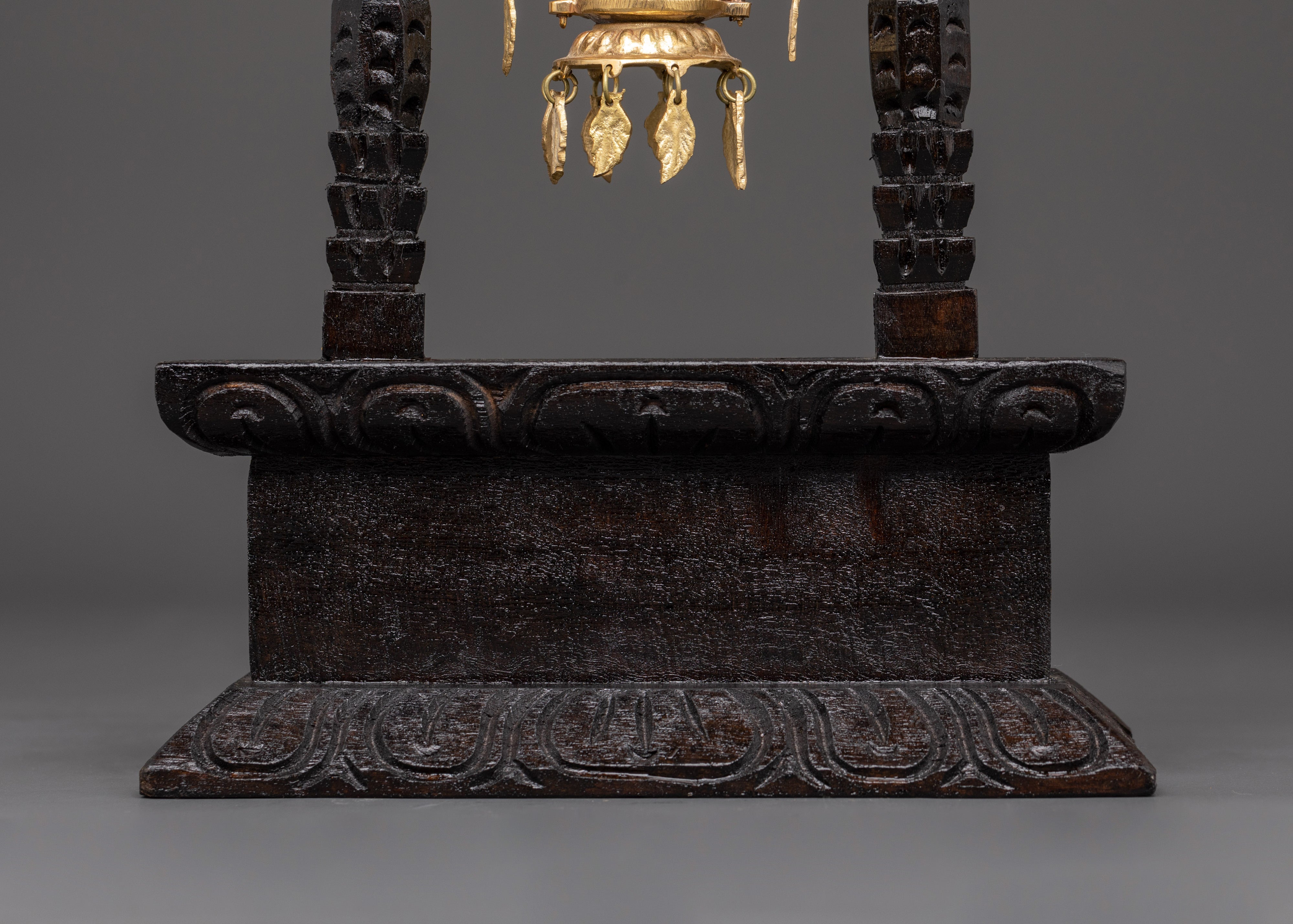 Dhalucha With Wooden Frame For Tibetan Rituals