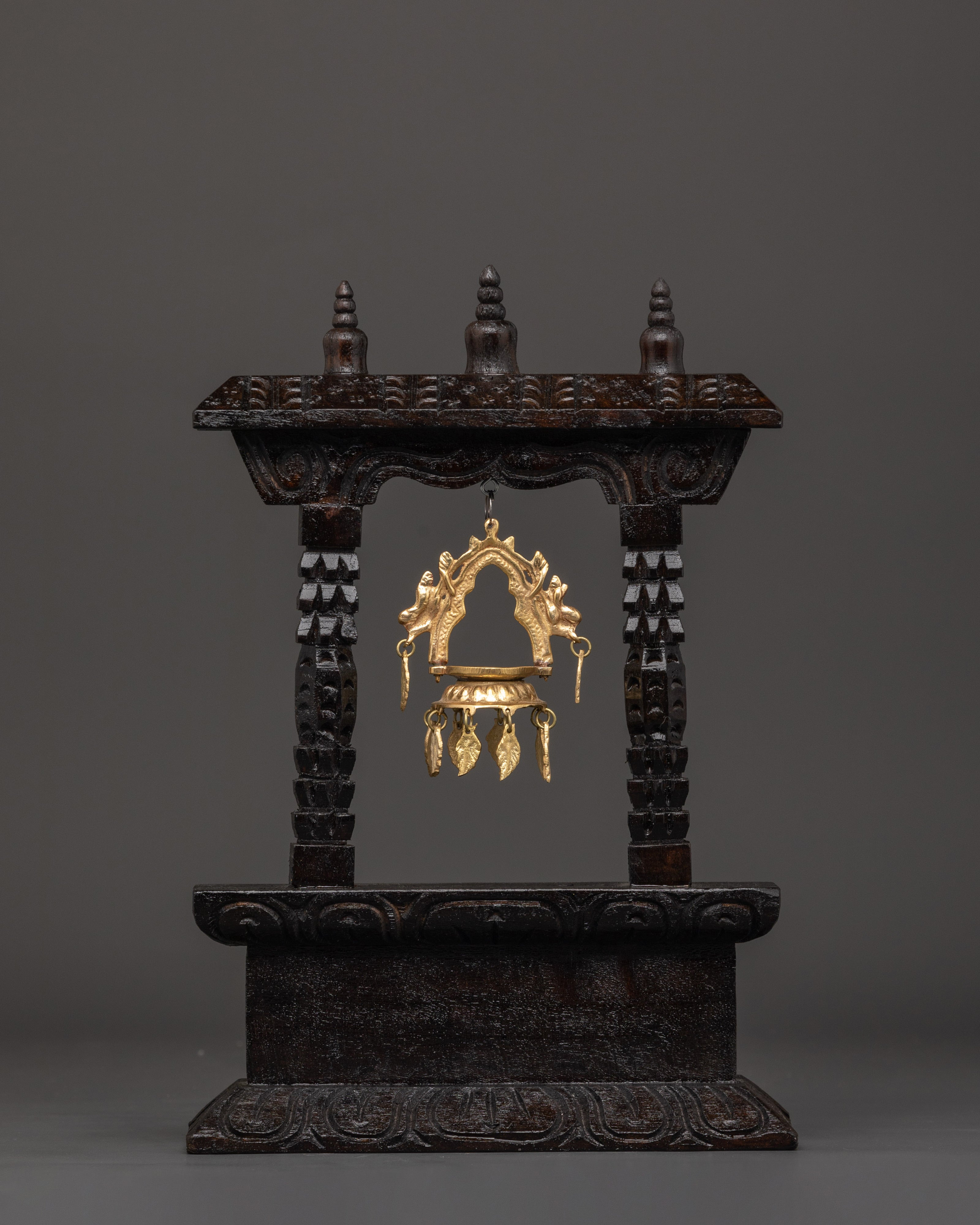 Dhalucha With Wooden Frame For Tibetan Rituals
