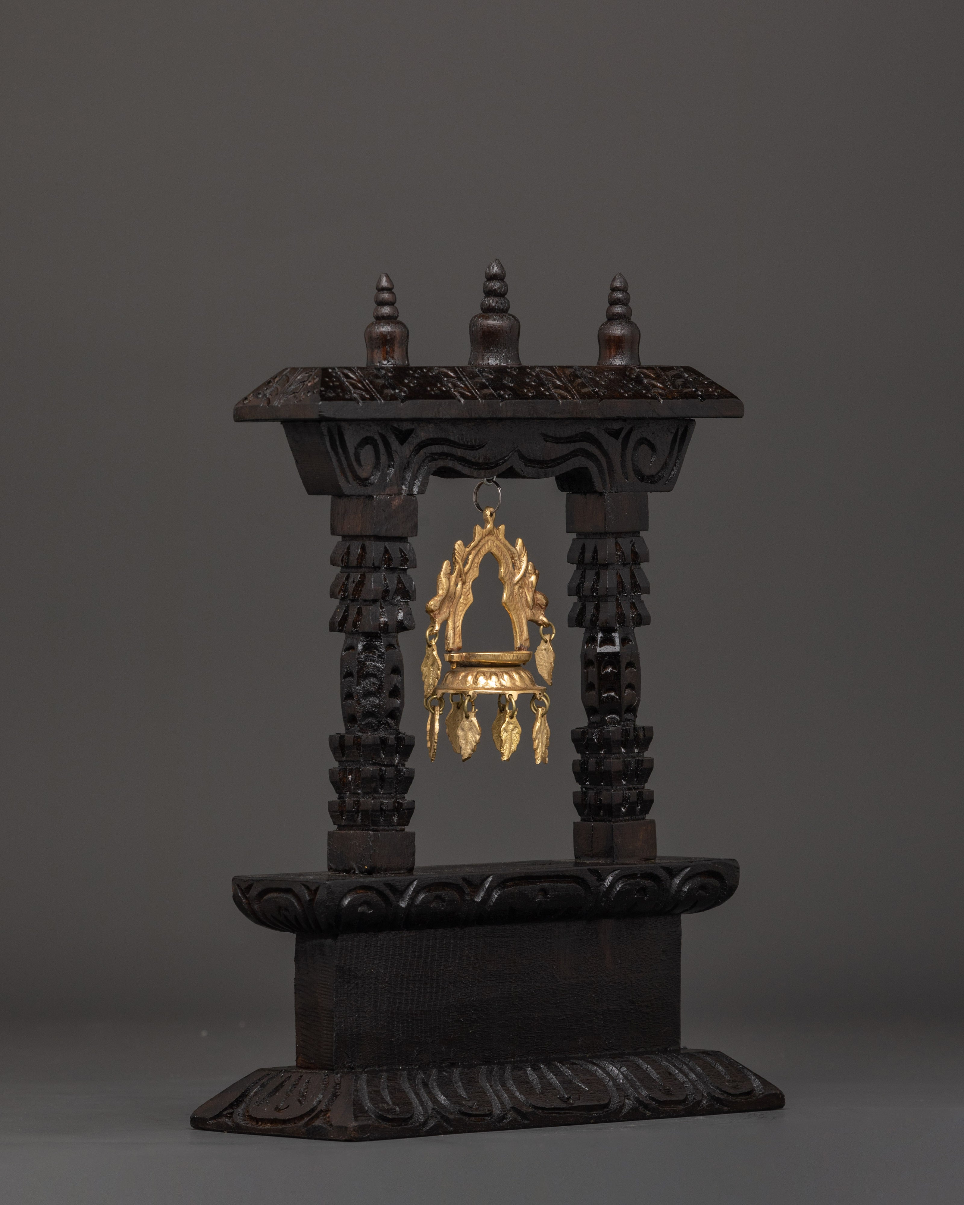 Dhalucha With Wooden Frame For Tibetan Rituals