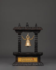 Traditional Buddhist Hanging Bell Decor