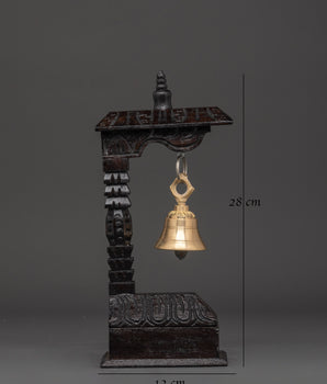 Bell with Wooden stand