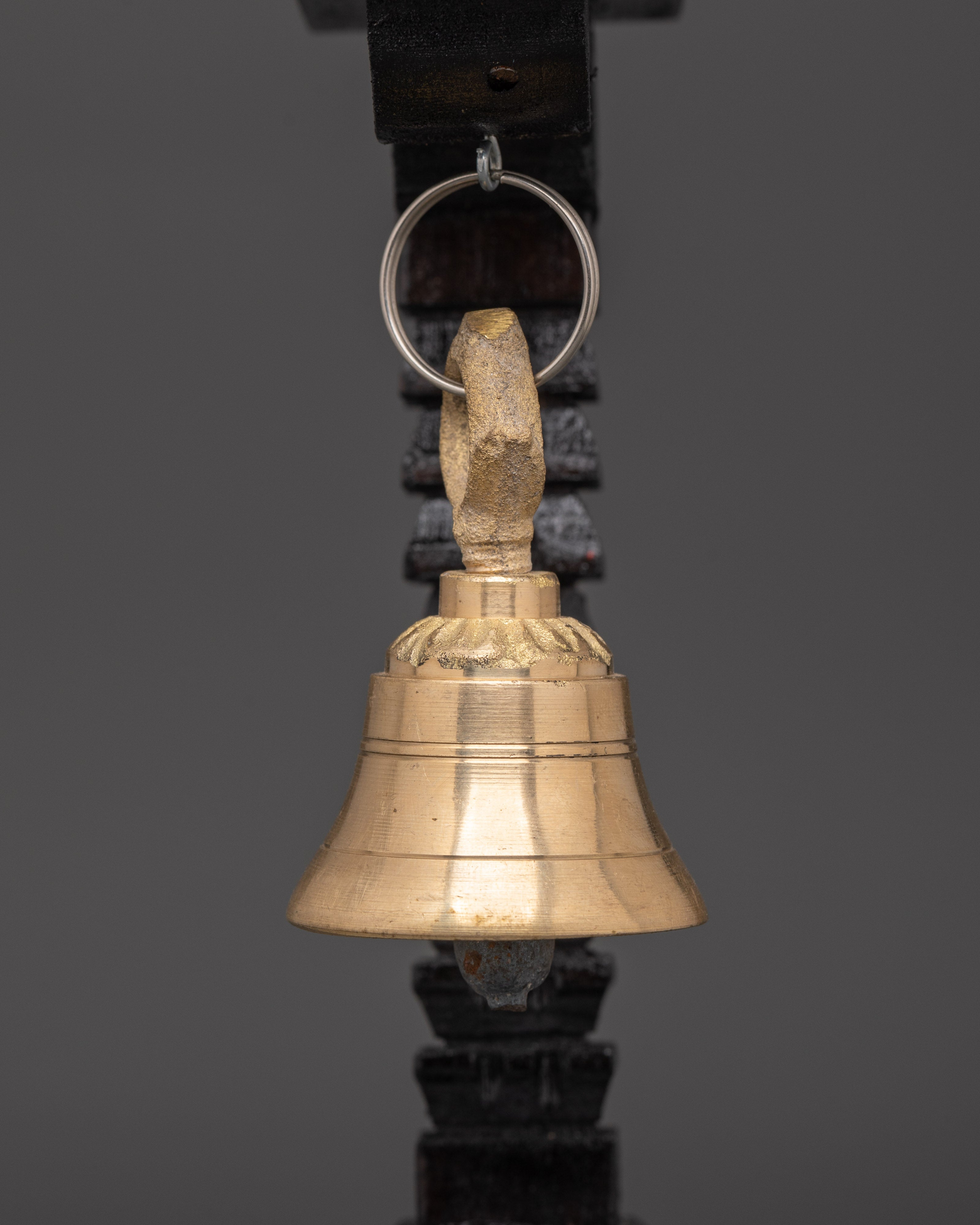 Bell With Wooden Stand | Meditation And Rituals