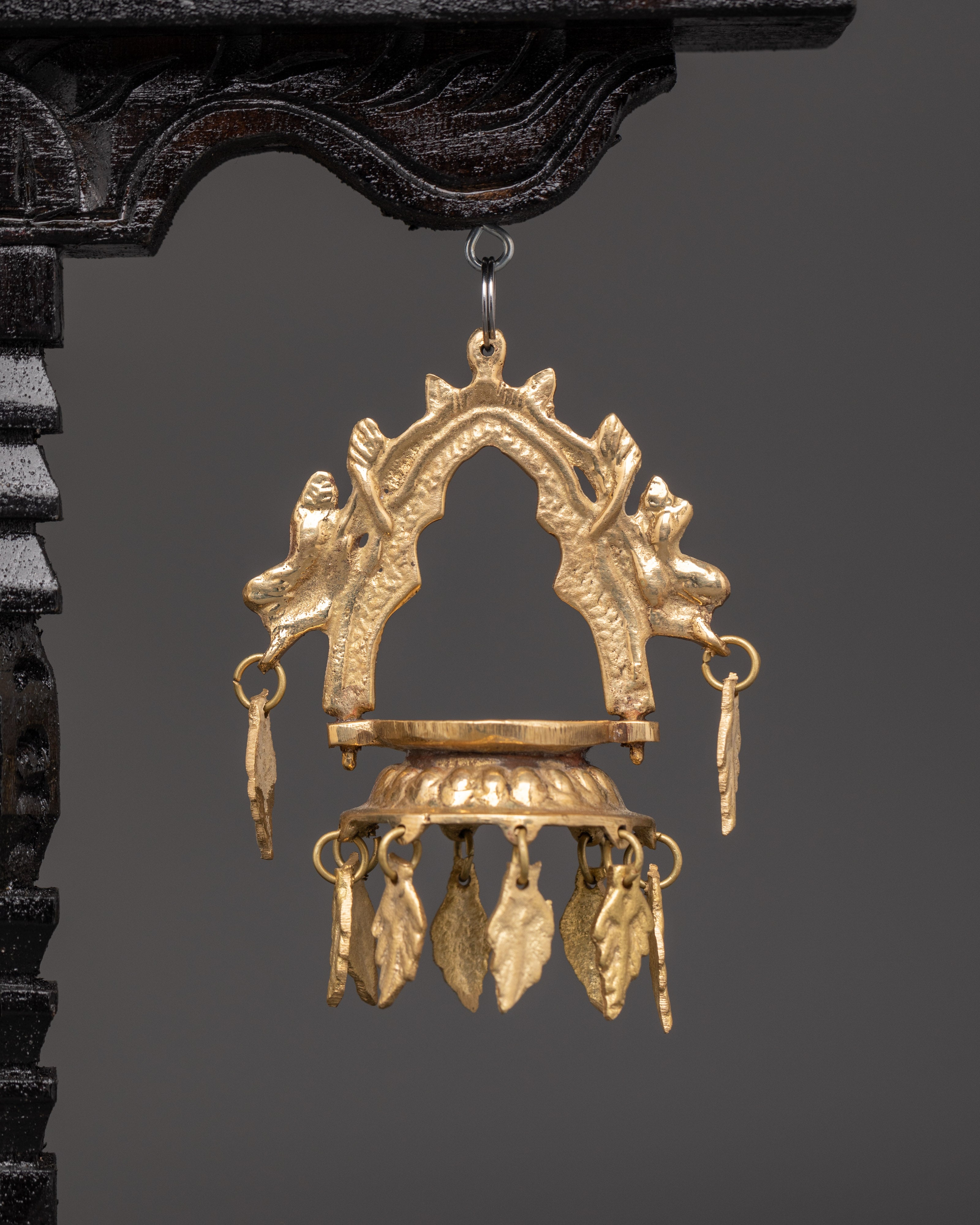 Traditional Dhalucha with Stand | Spiritual Lamp for Prayer and Meditation