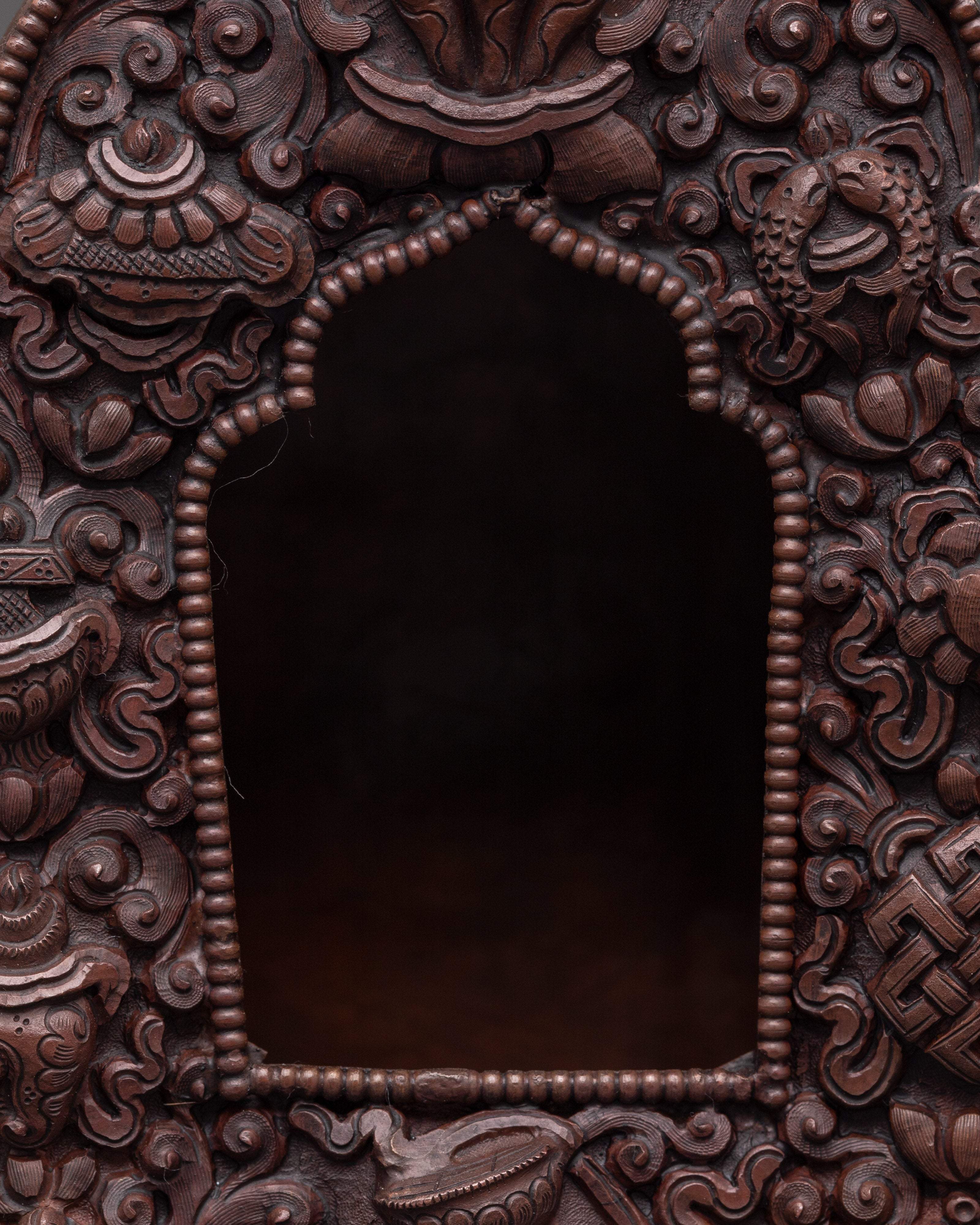 Handcrafted Buddhist Altar Box for Ritual and Meditation
