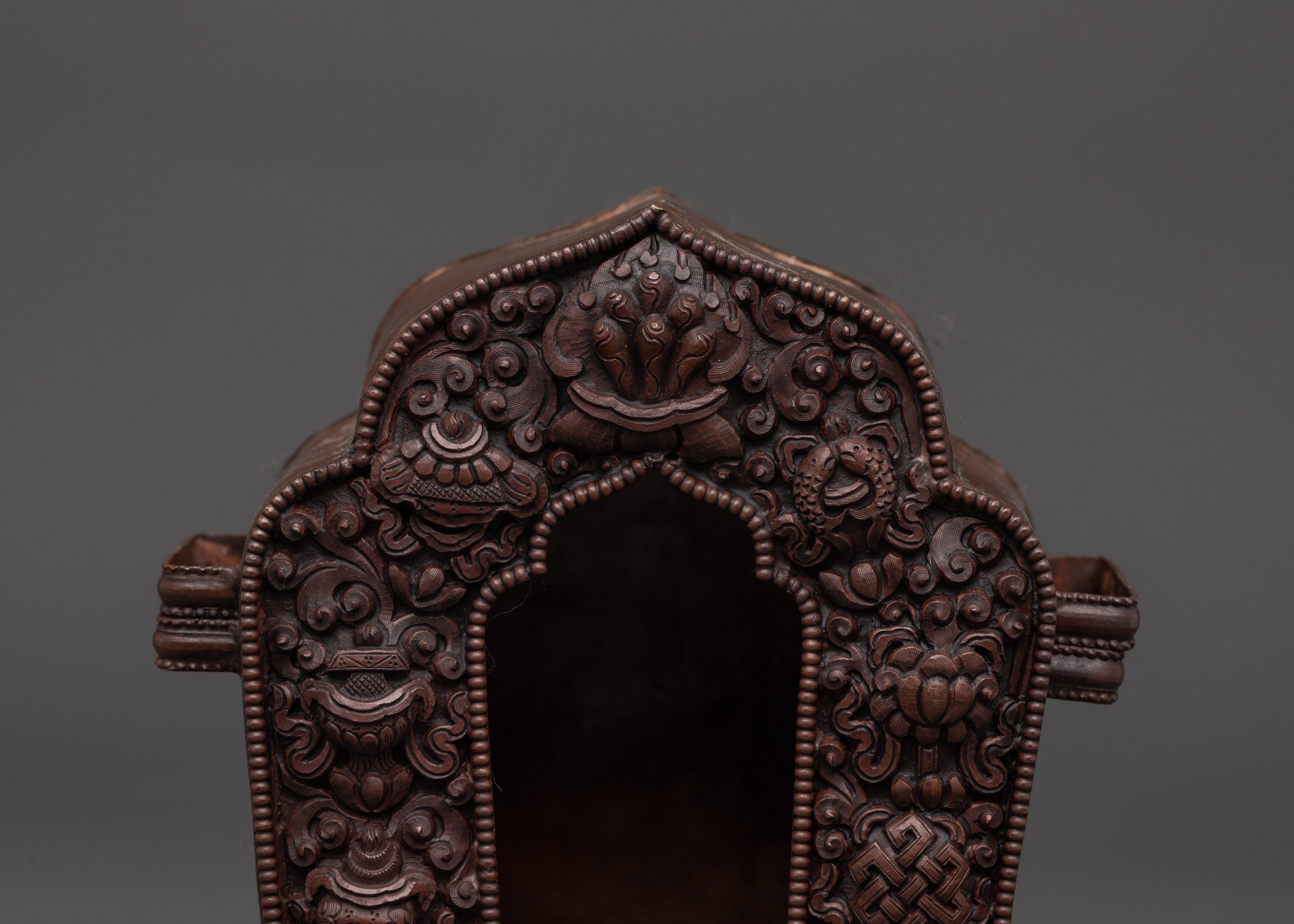 Handcrafted Buddhist Altar Box for Ritual and Meditation