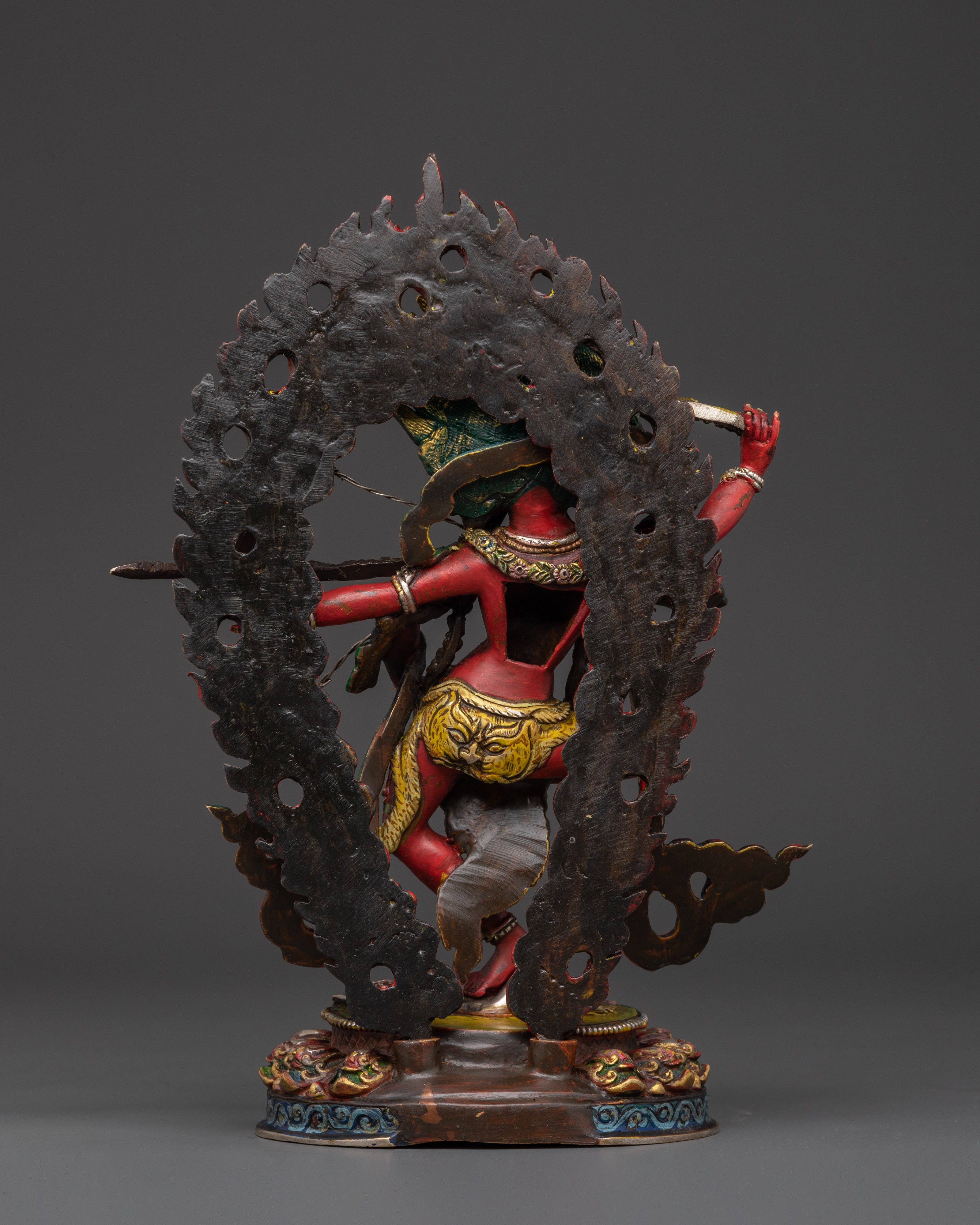 Kurukulla Tantric Goddess Statue | Handcrafted Sculpture with Acrylic Detailing