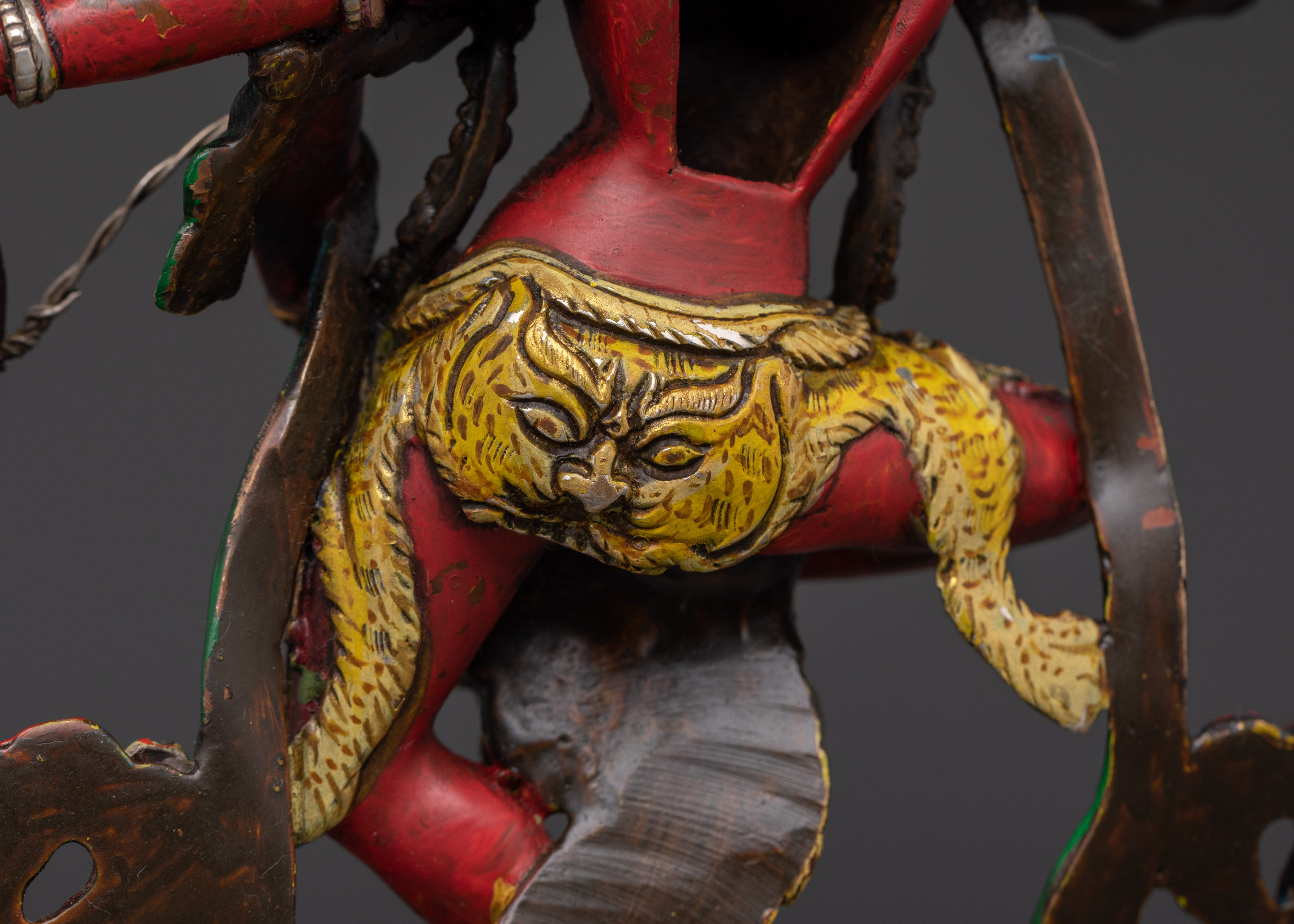 Kurukulla Tantric Goddess Statue | Handcrafted Sculpture with Acrylic Detailing