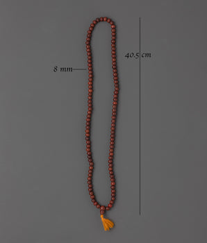 Tibetan Buddhist Mala Beads | 108 Bead Meditation Necklace
