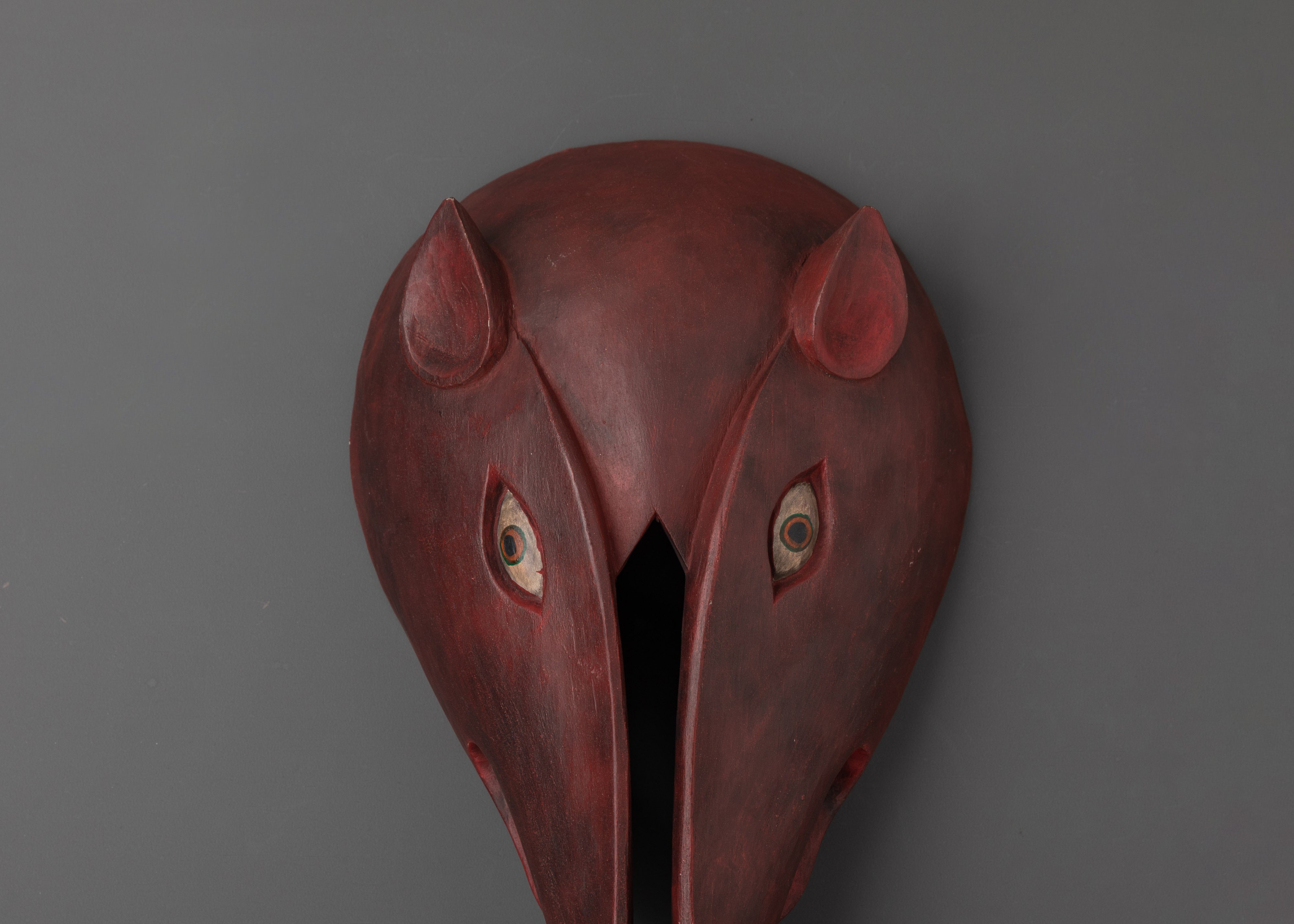 Handmade Traditional Mask Decor | Tribal Wall Art