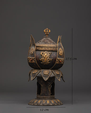 incense-burner-with-prayer-wheel