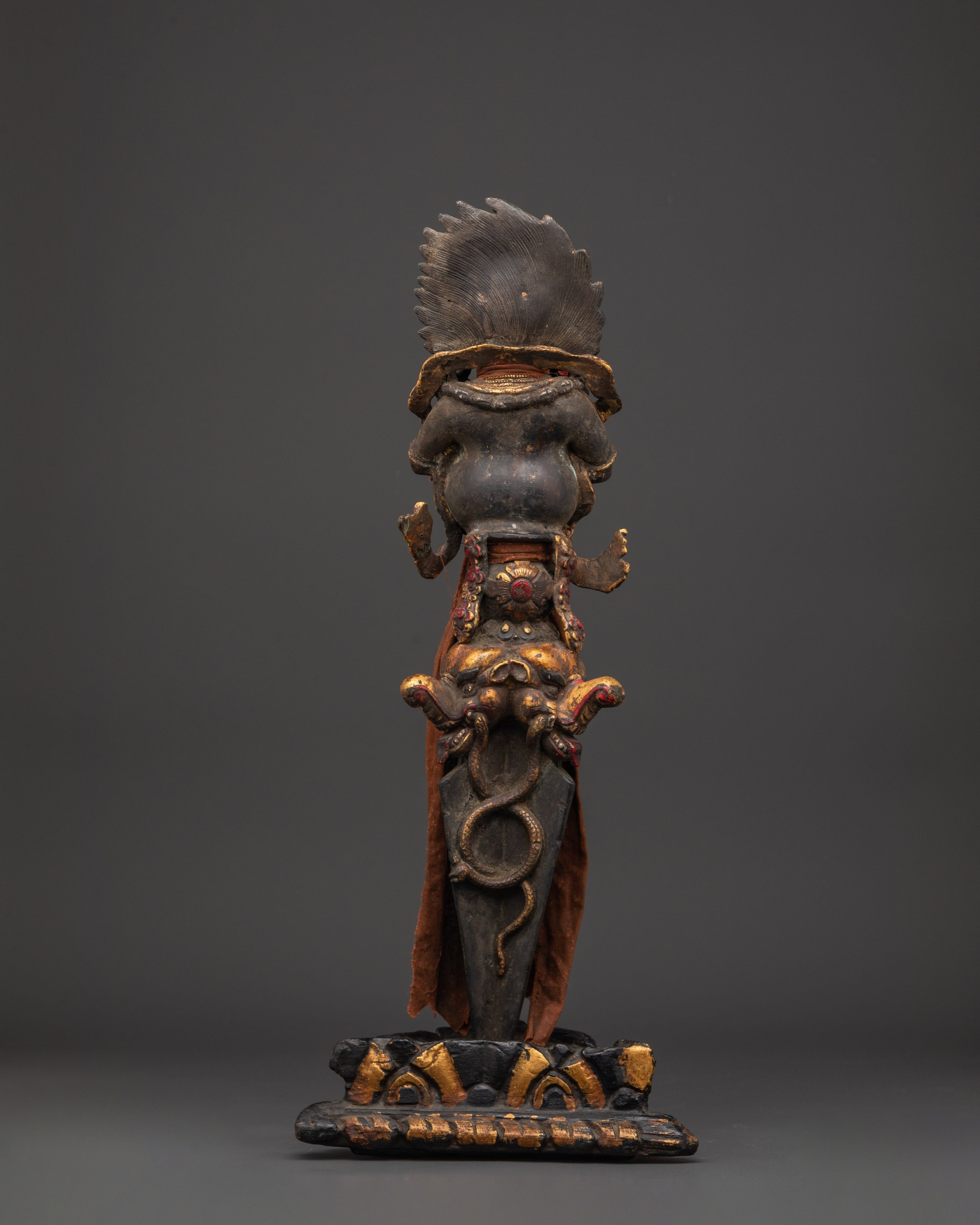 Handmade Phurba Ritual Dagger | Spiritual Protection and Vajrayana Practice