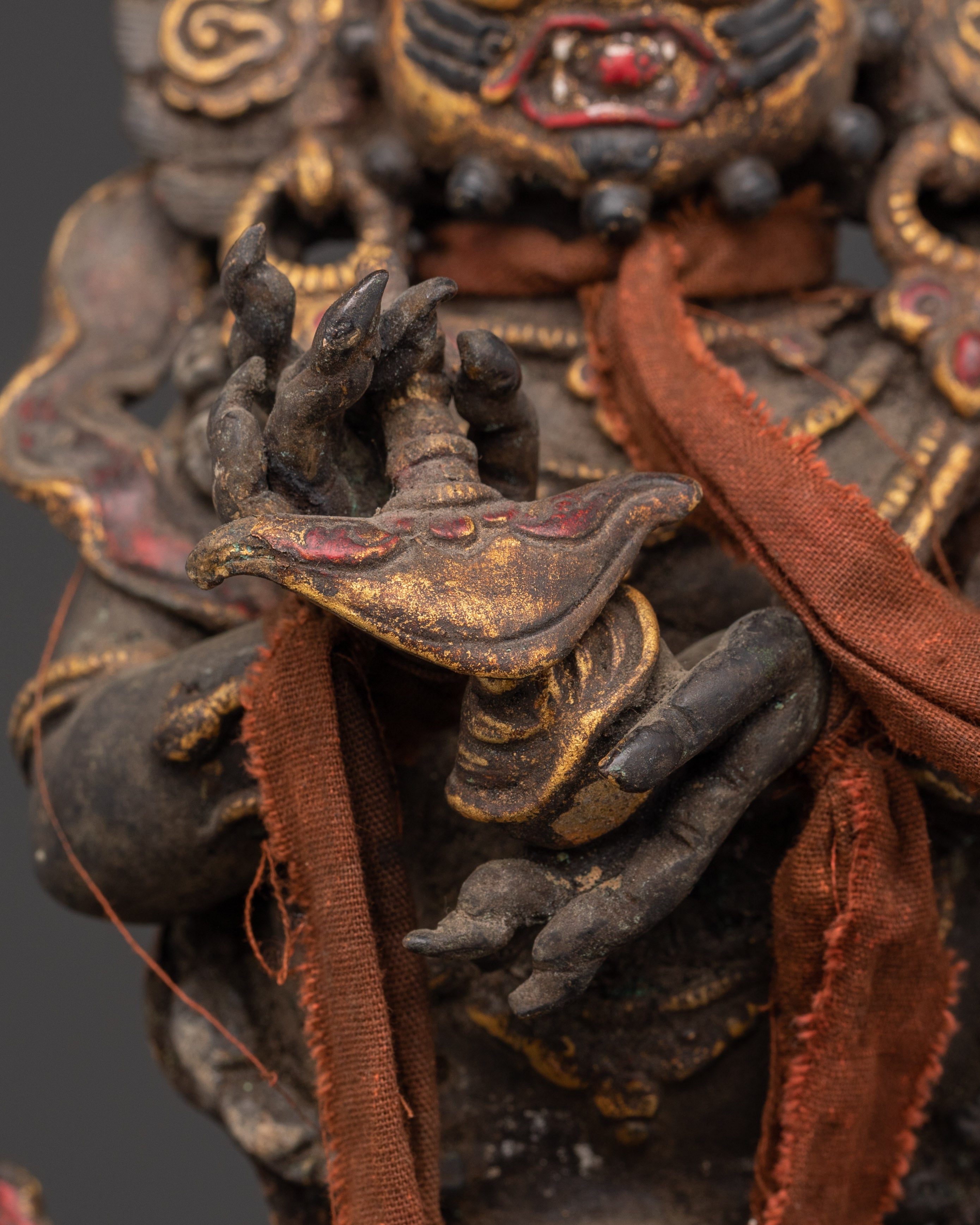 Handmade Phurba Ritual Dagger | Spiritual Protection and Vajrayana Practice