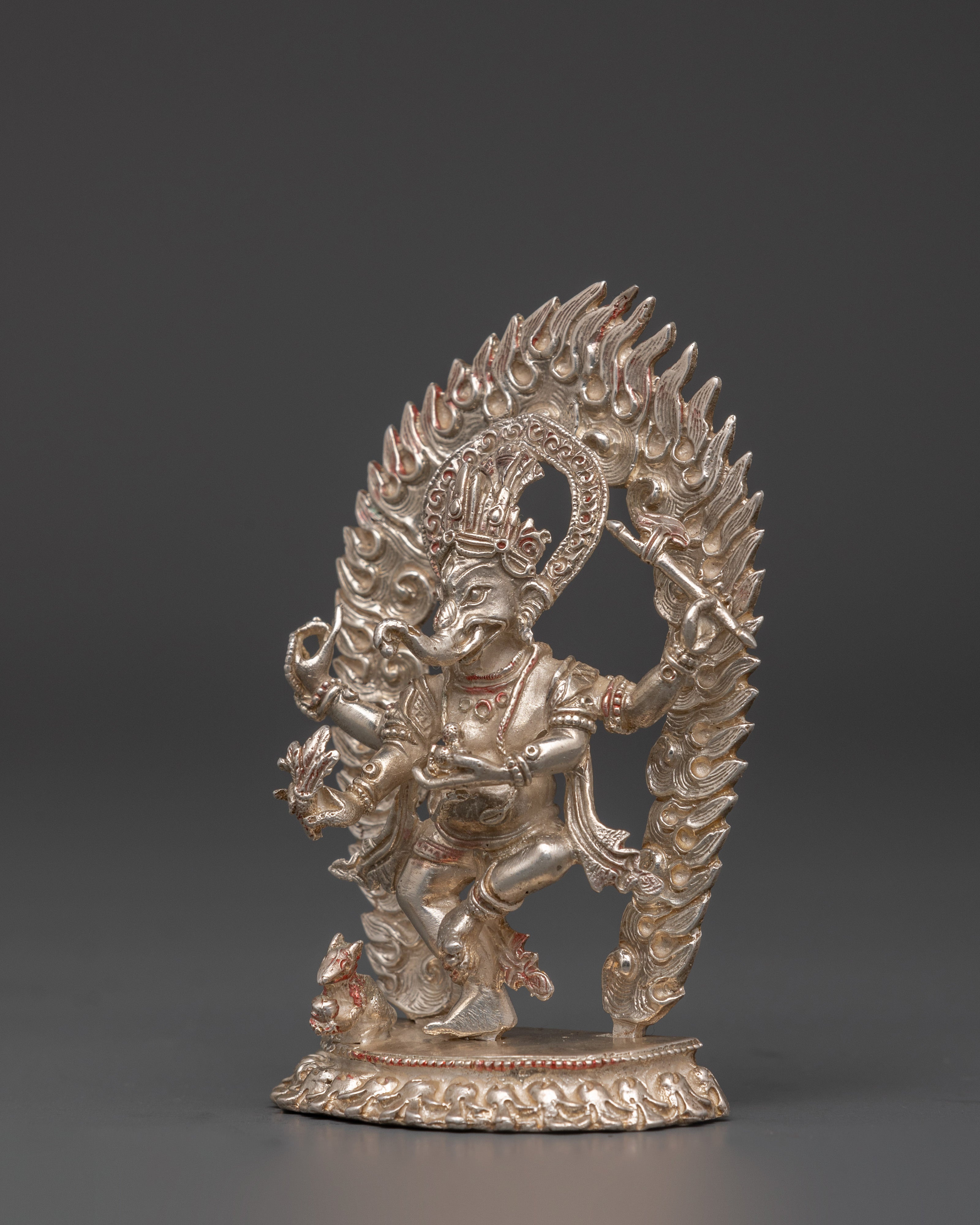 Ganesh Statue the Embodiment of Knowledge | Silver Ganesha Statue for Wisdom