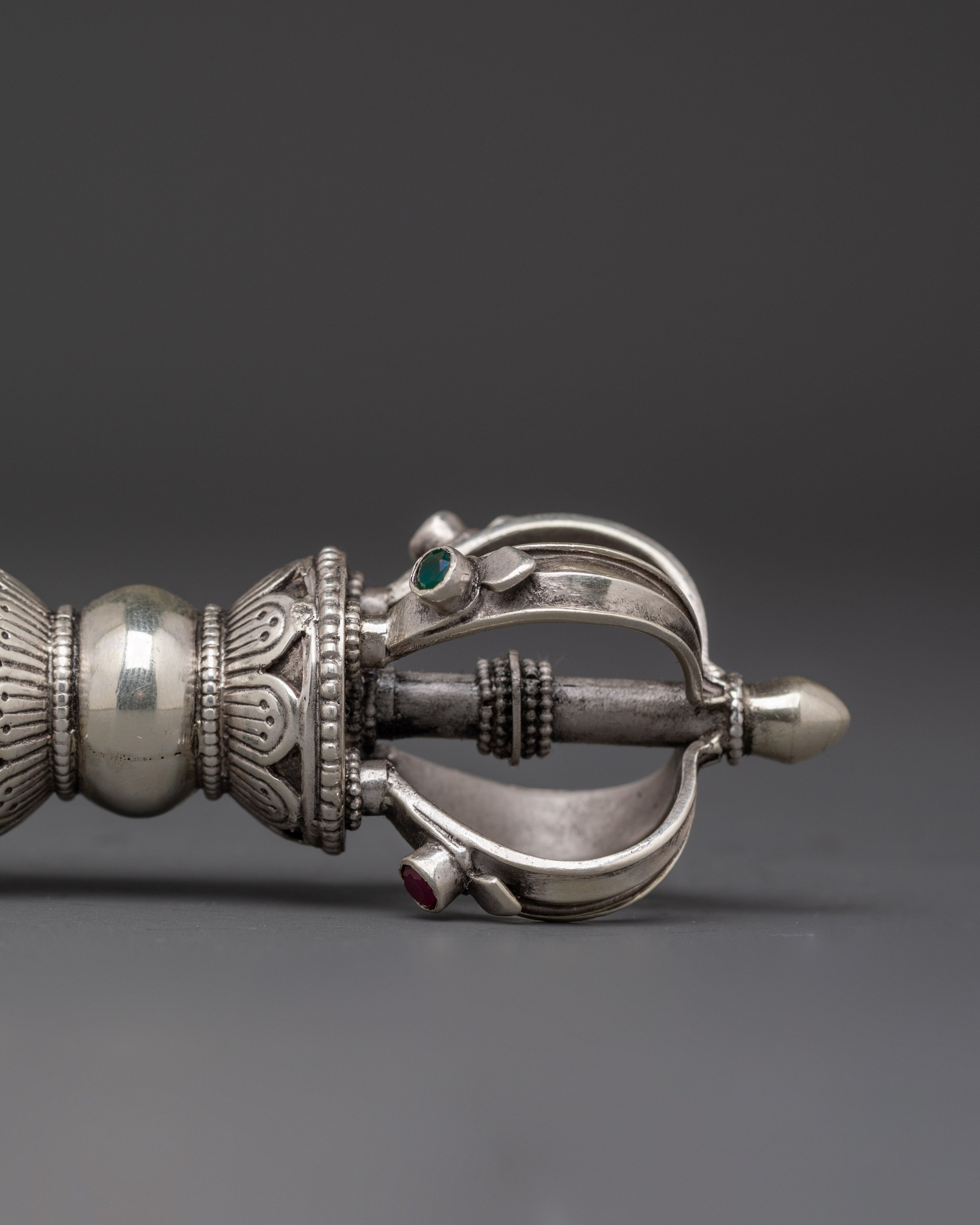 Silver Vajra Bell for Altar | Altar and Meditation