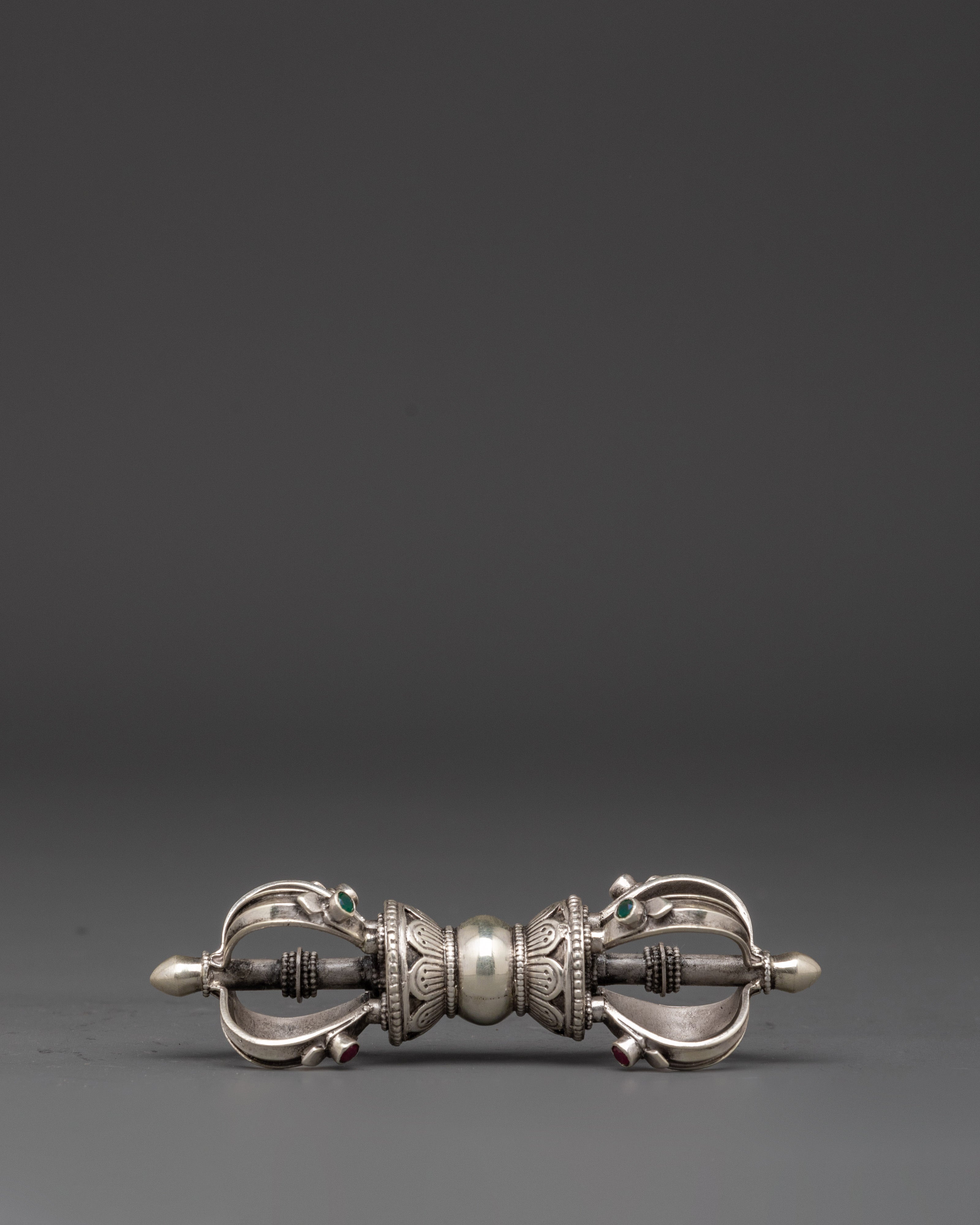 Silver Vajra Bell for Altar | Altar and Meditation