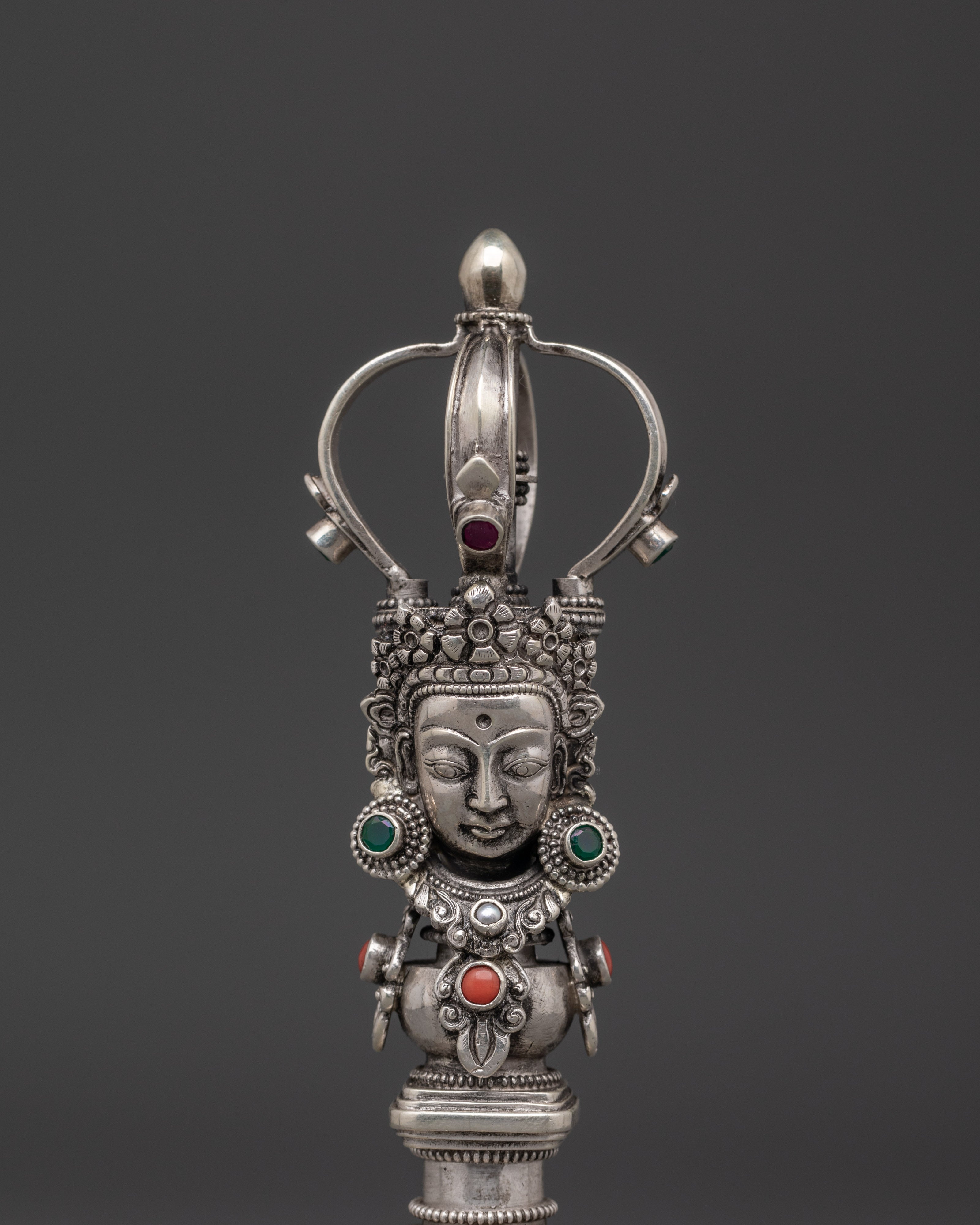 Silver Vajra Bell for Altar | Altar and Meditation