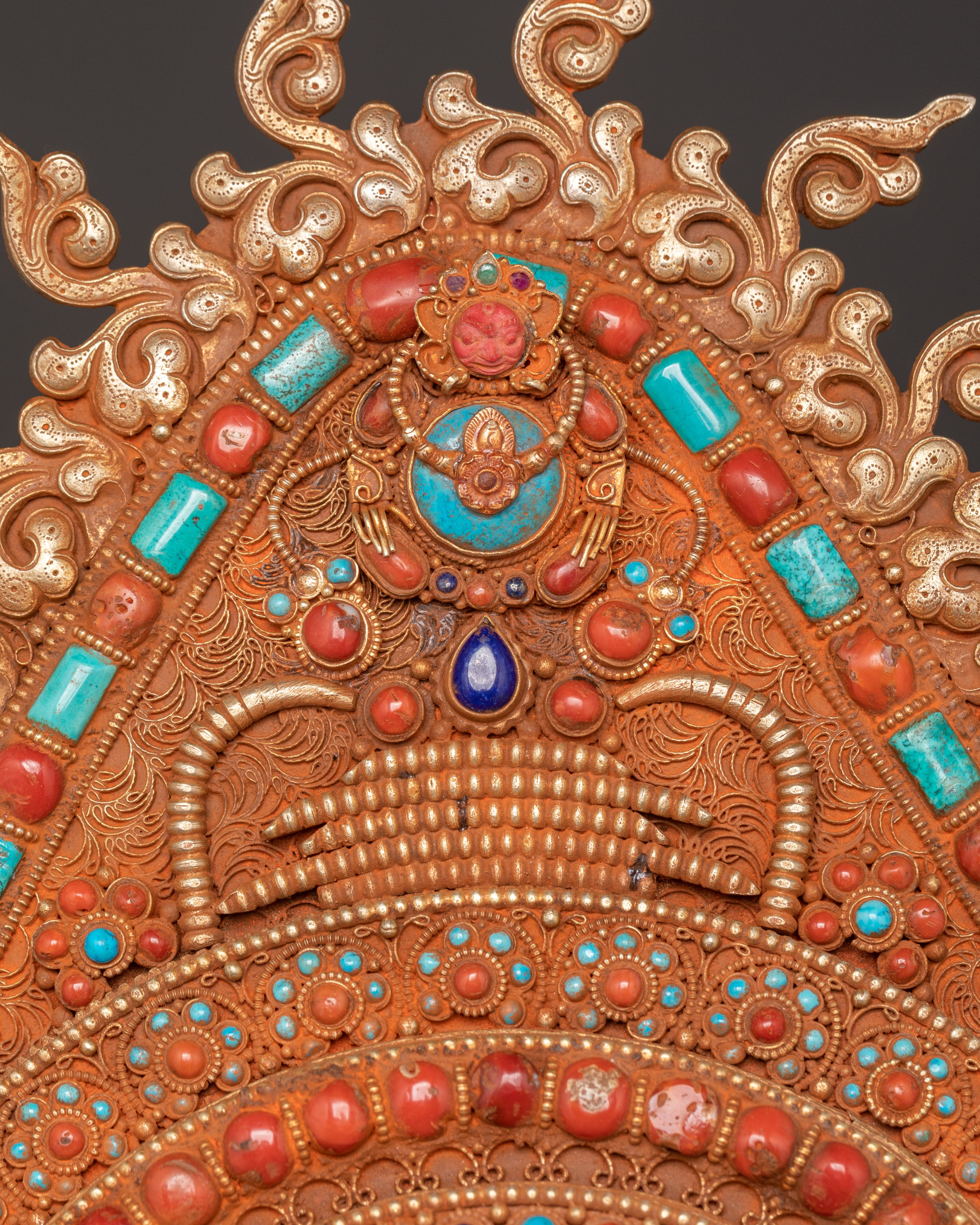 Deity Mandala Wall Plaque | Sacred Buddhist Wall Decor