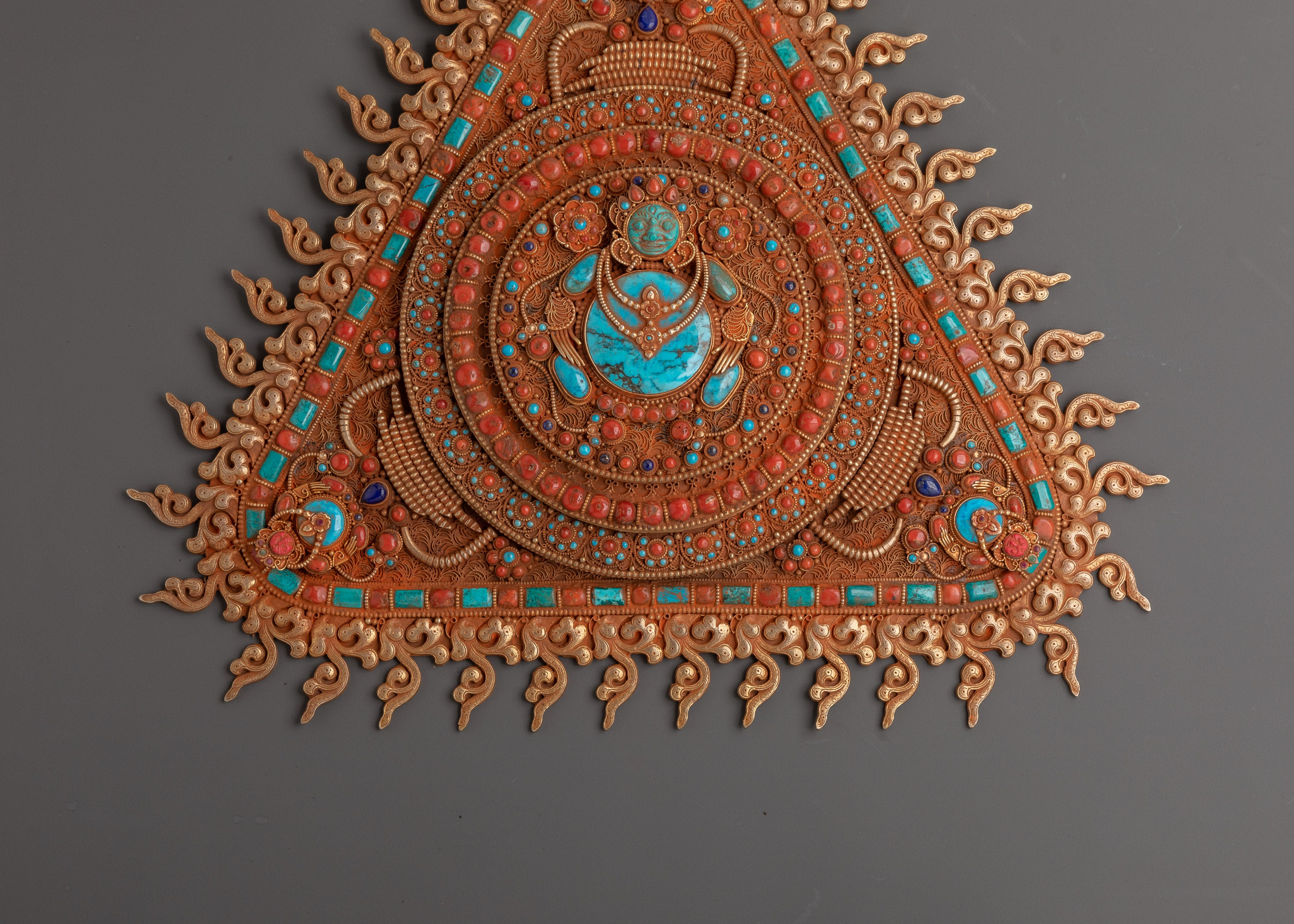 Deity Mandala Wall Plaque | Sacred Buddhist Wall Decor