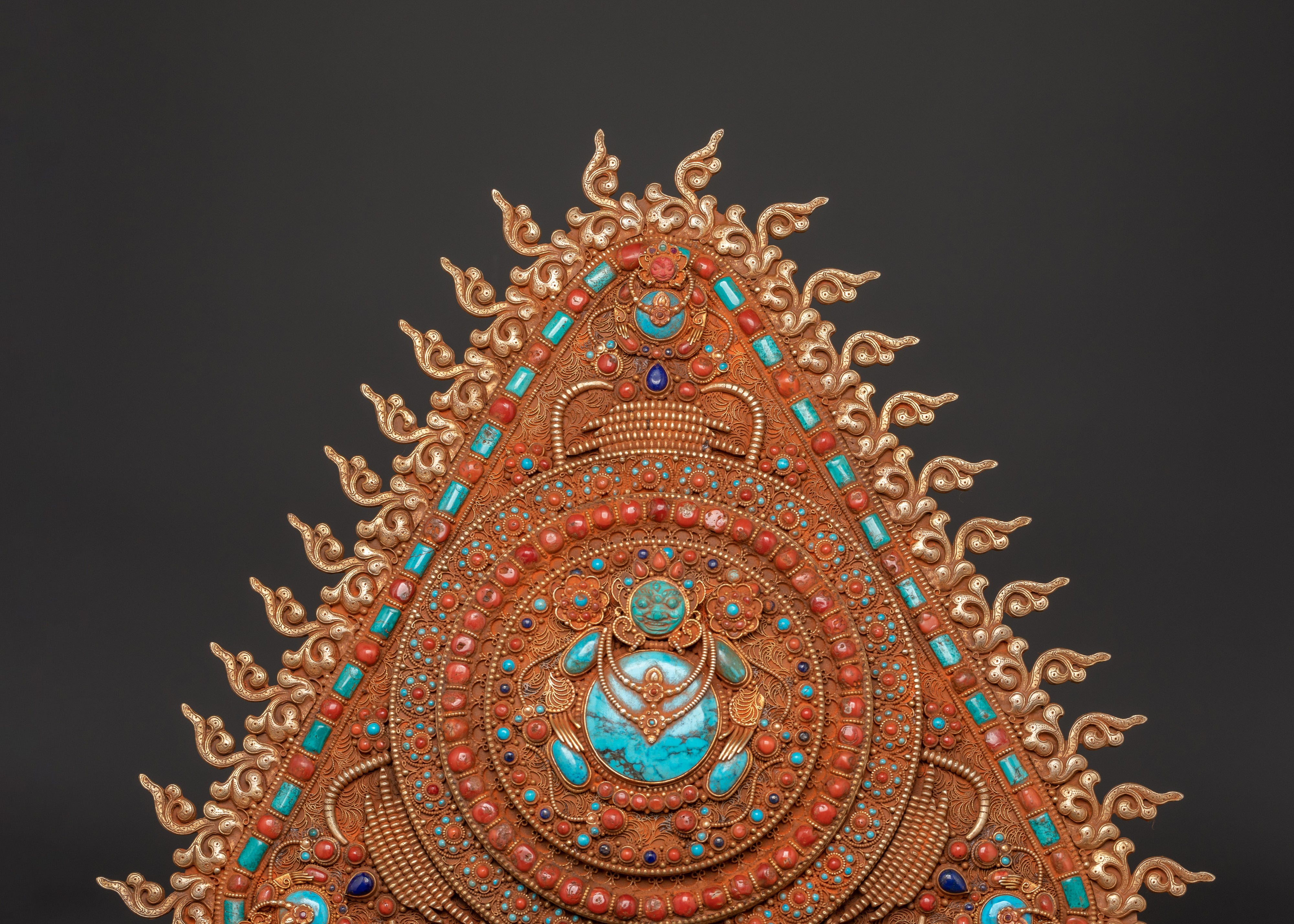 Deity Mandala Wall Plaque | Sacred Buddhist Wall Decor