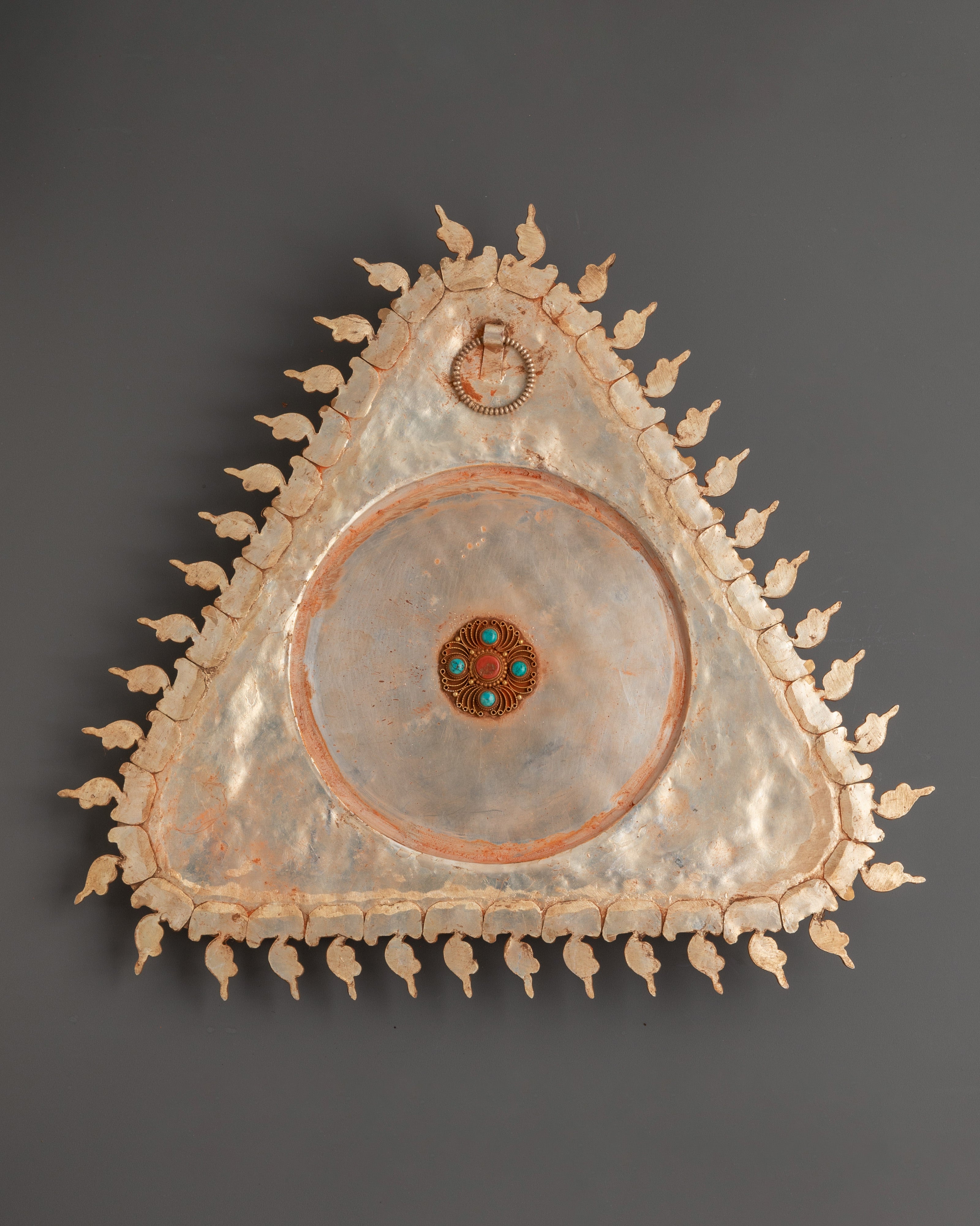 Deity Mandala Wall Plaque | Sacred Buddhist Wall Decor