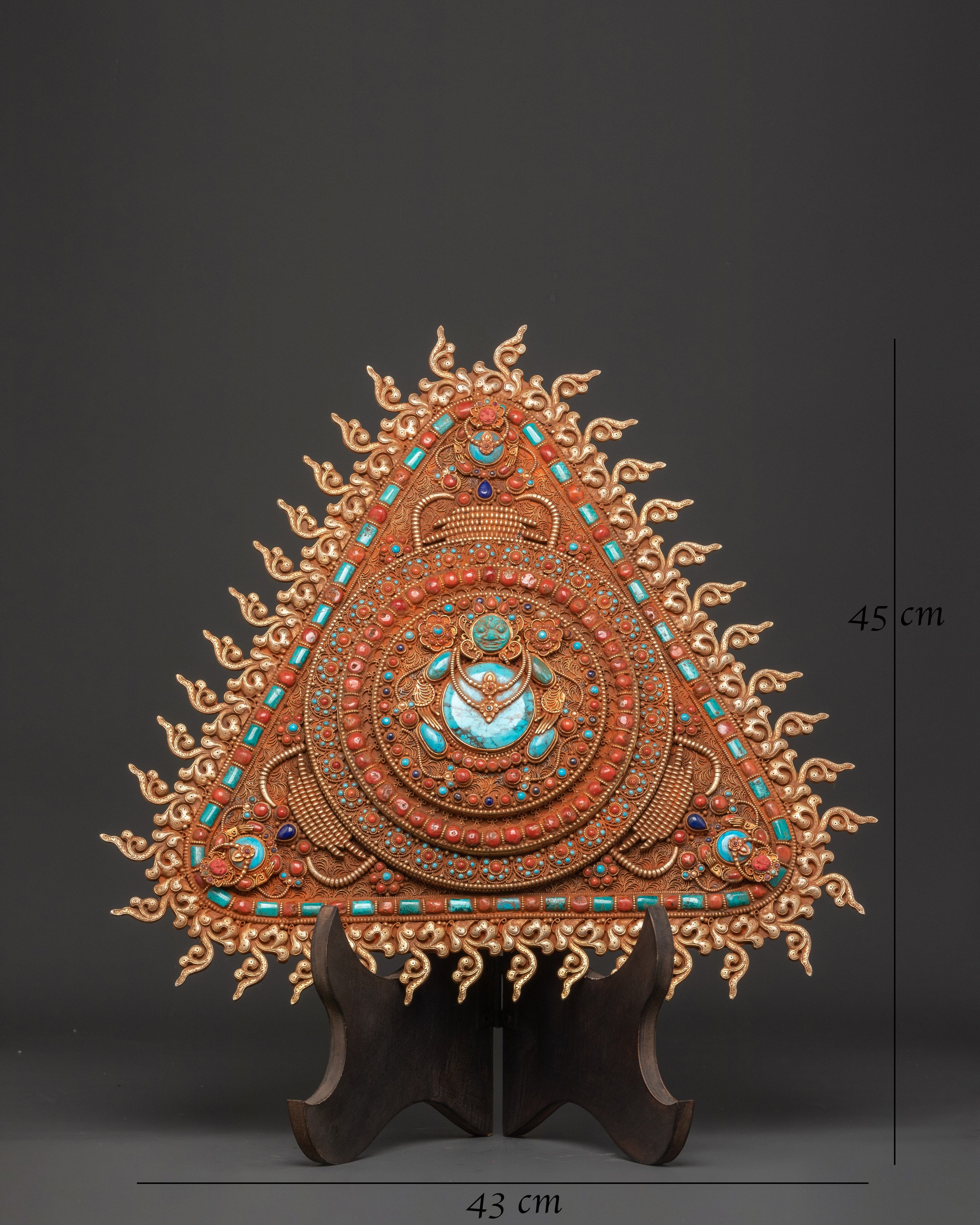 Deity Mandala Wall Plaque | Sacred Buddhist Wall Decor