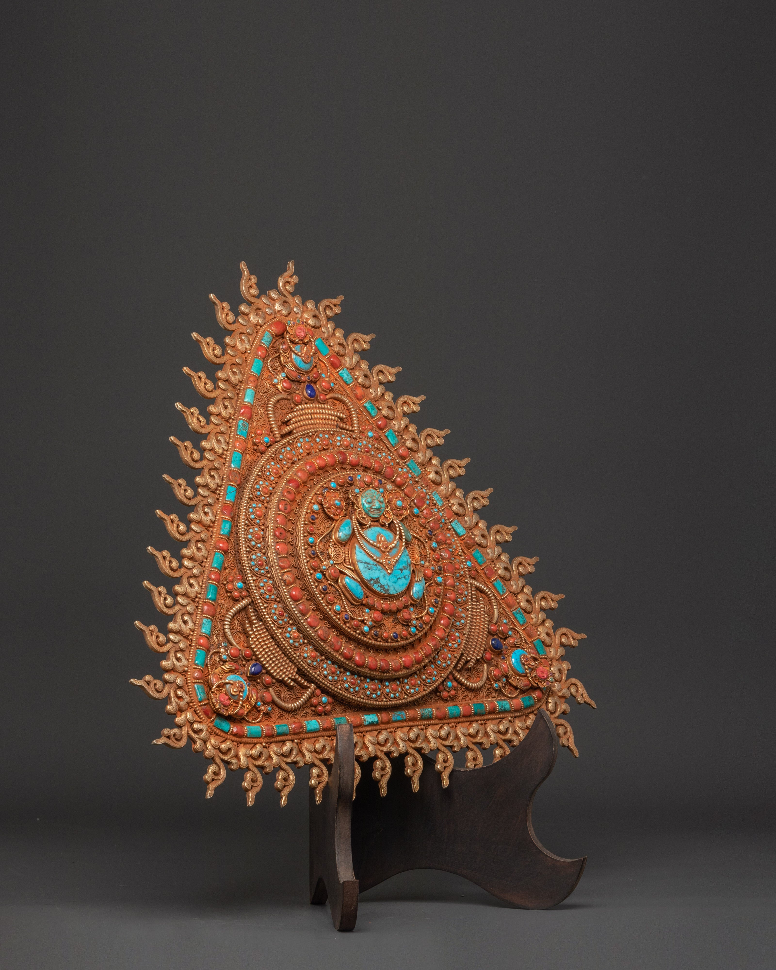Deity Mandala Wall Plaque | Sacred Buddhist Wall Decor