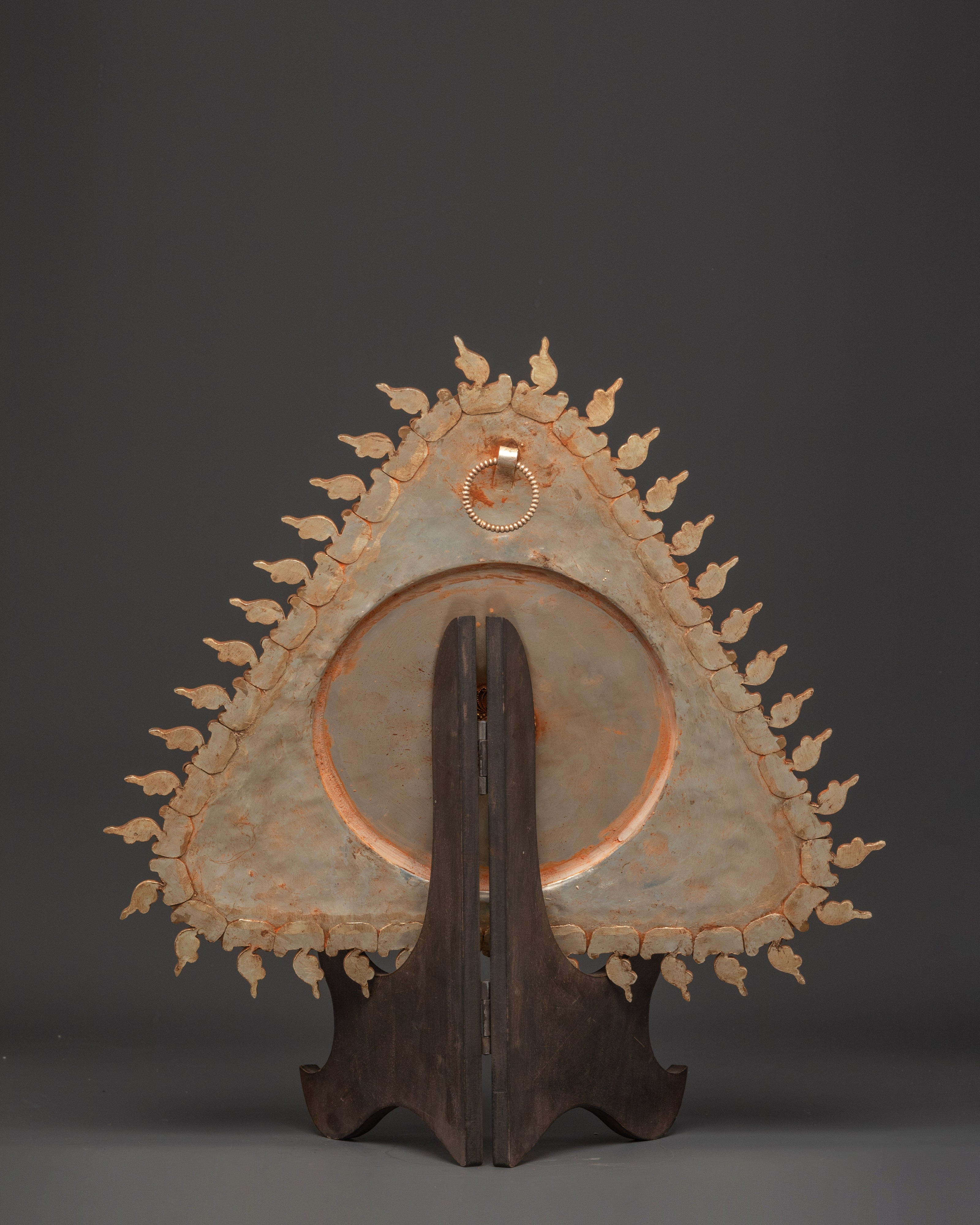 Deity Mandala Wall Plaque | Sacred Buddhist Wall Decor