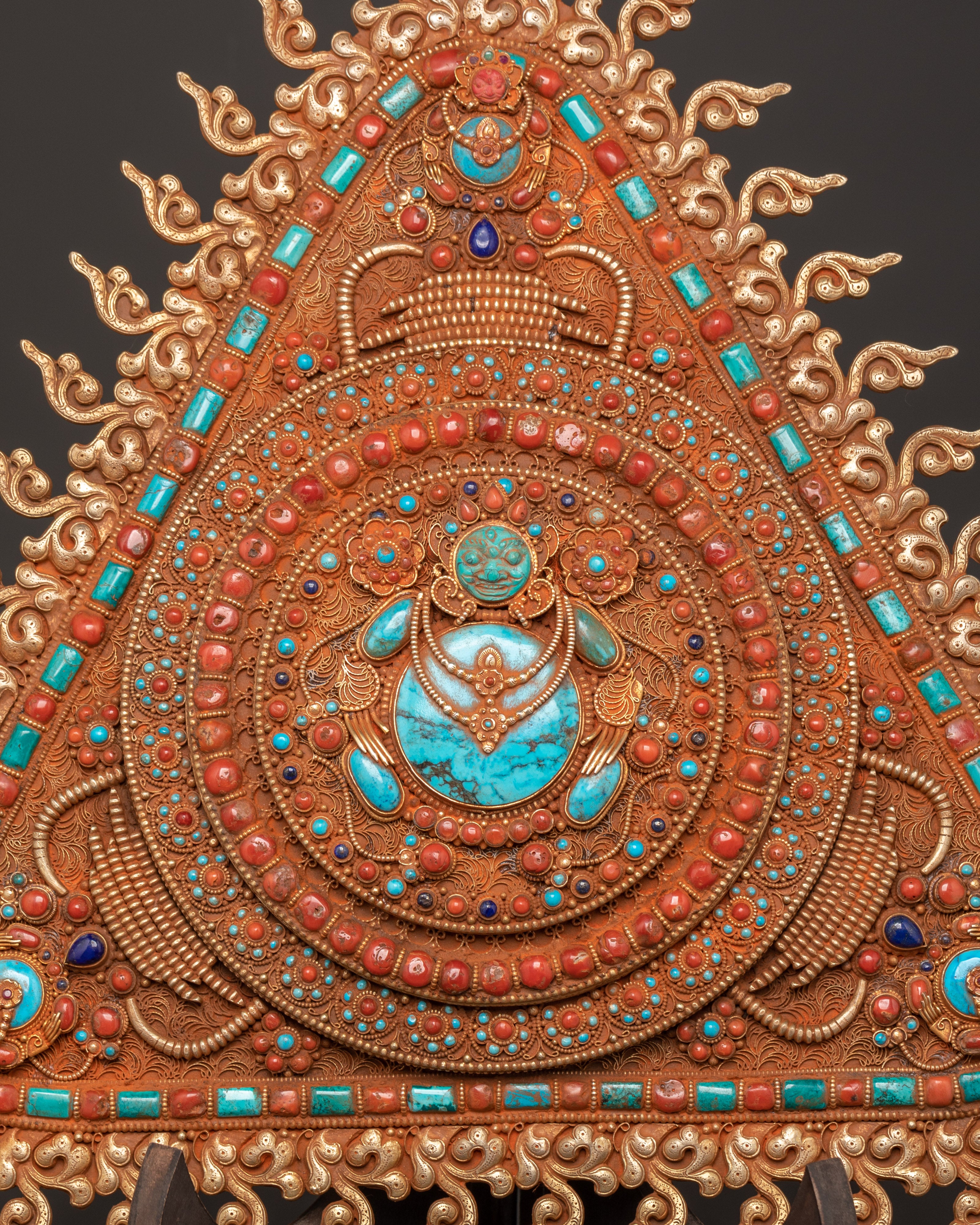 Deity Mandala Wall Plaque | Sacred Buddhist Wall Decor