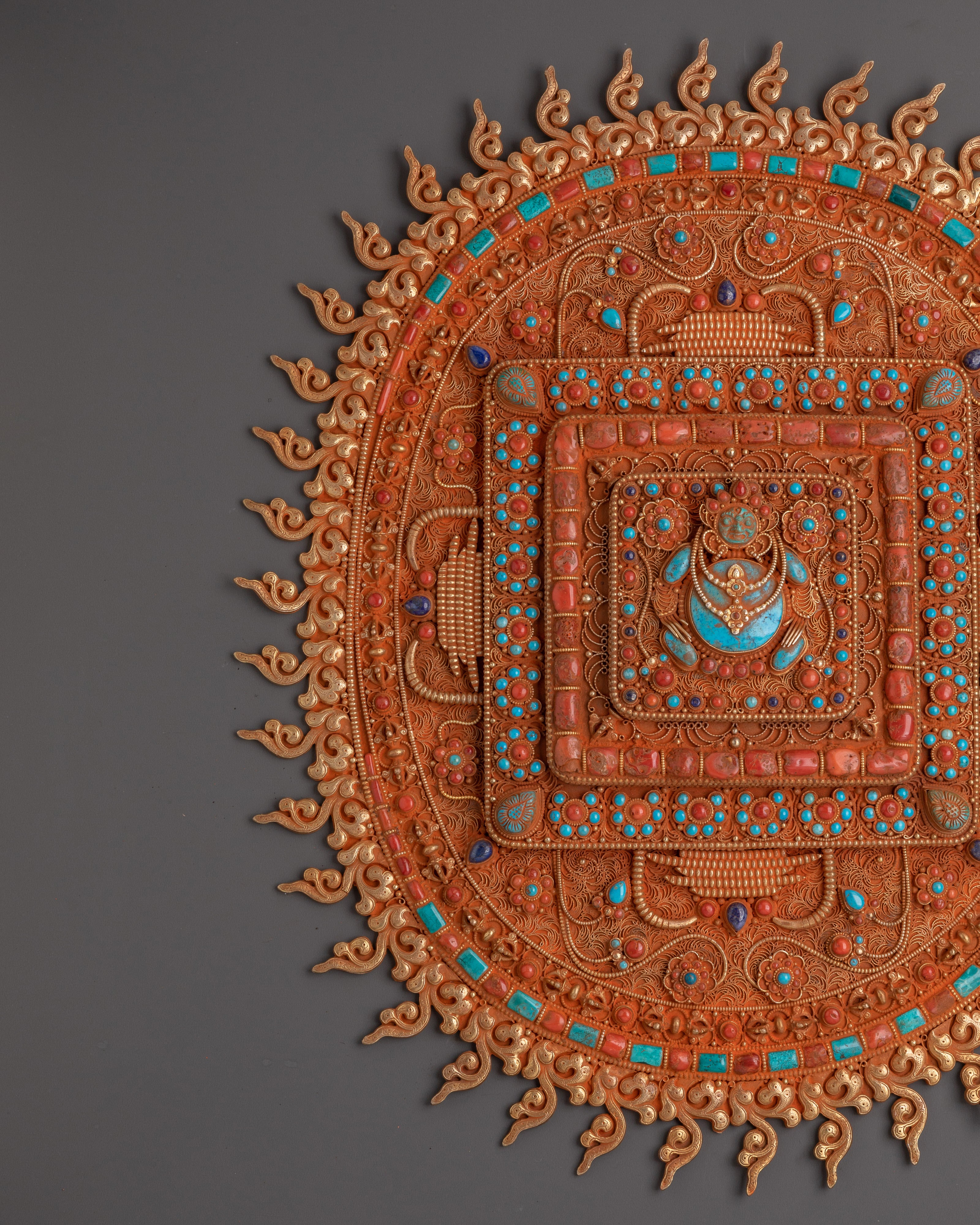 Tantric Mandala Wall Hanging | for Altar and Ritual Spaces