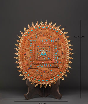 Tantric Mandala Wall Hanging | for Altar and Ritual Spaces