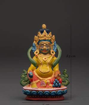 Copper Made Wealth Deity Dzambala | For Fortune & Spiritual Protection into Your Life