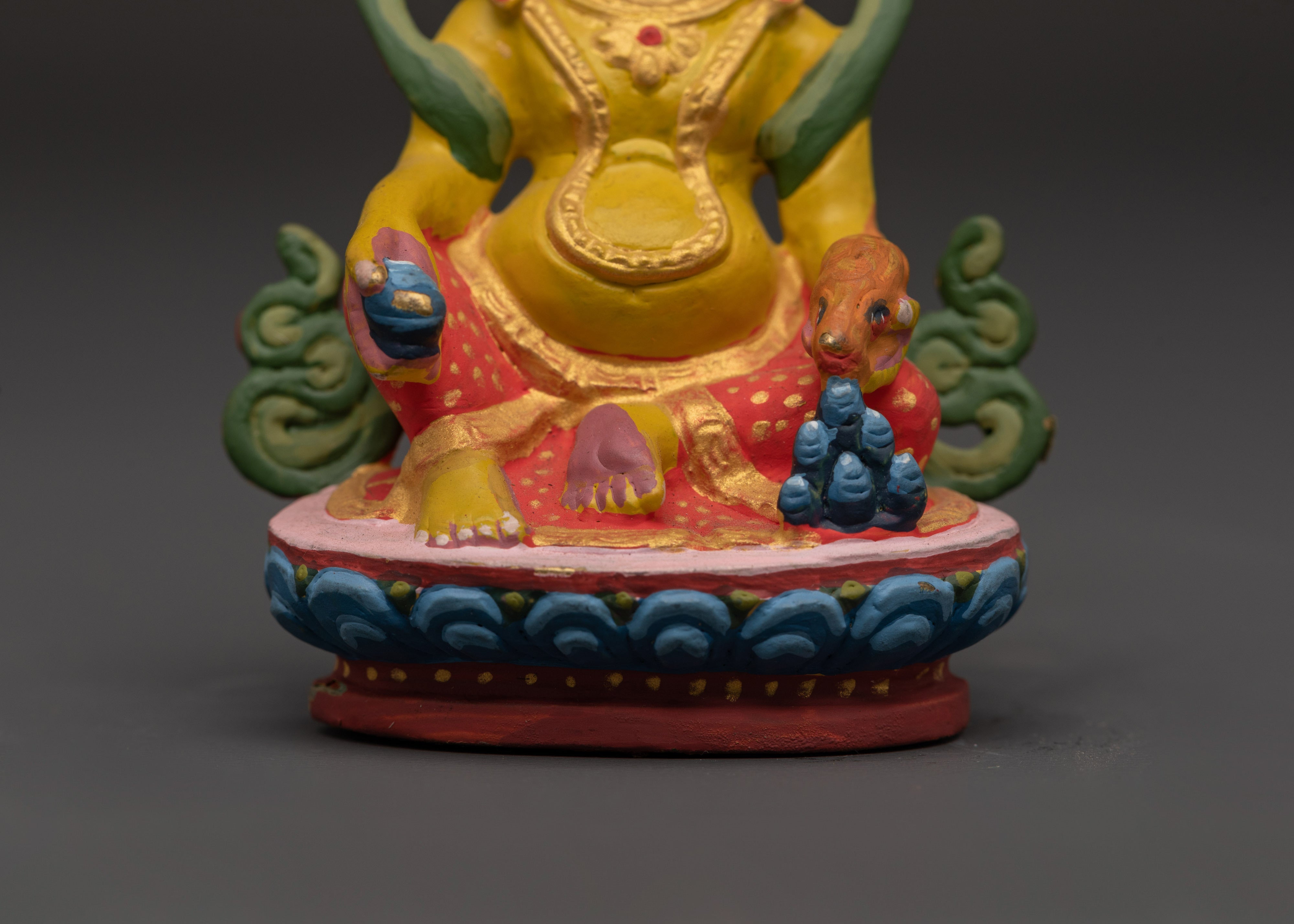 Copper Made Wealth Deity Dzambala | For Fortune & Spiritual Protection into Your Life