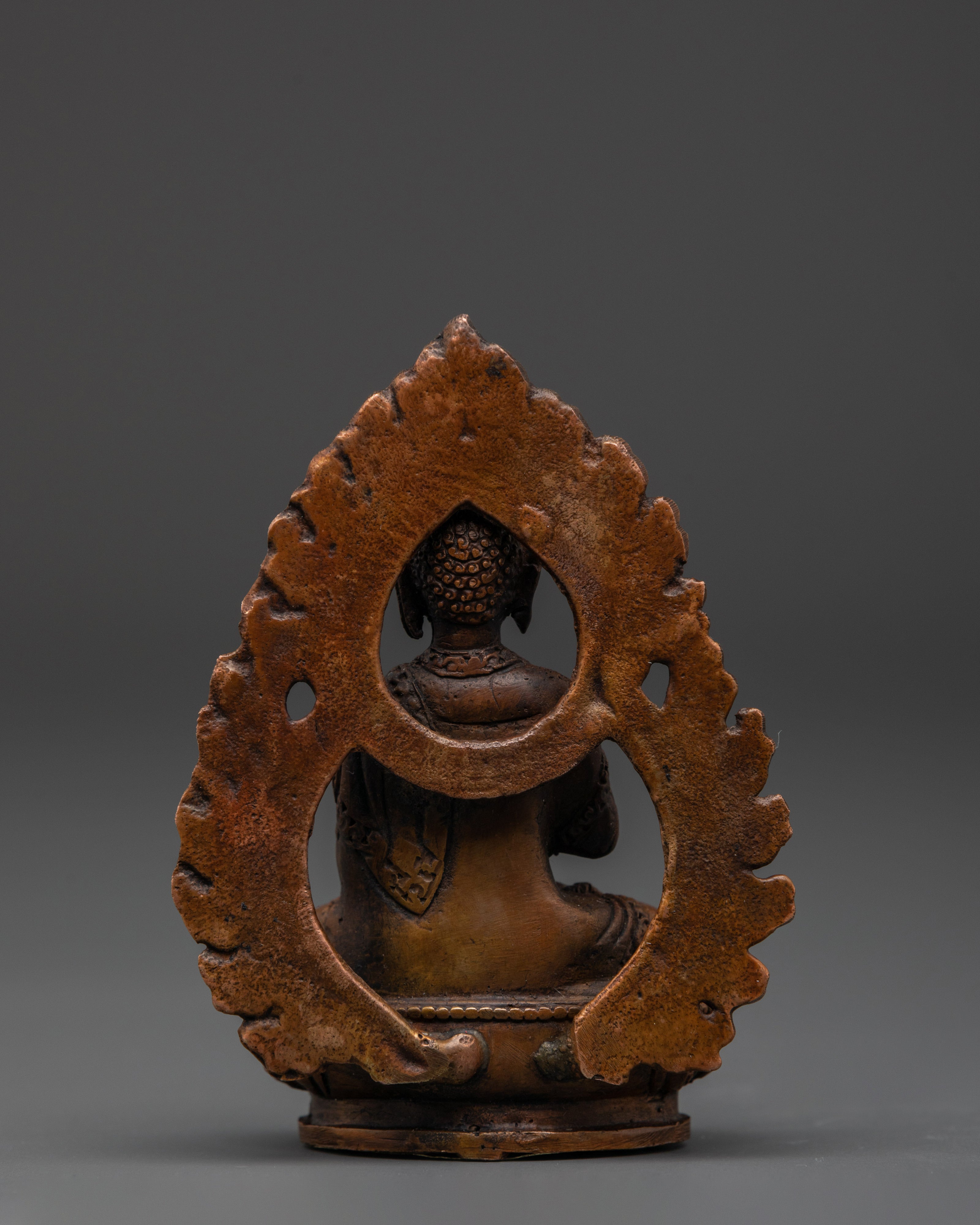 Handcrafted Amogasiddhi Buddha | Symbol of Courage, Wisdom & Spiritual Power