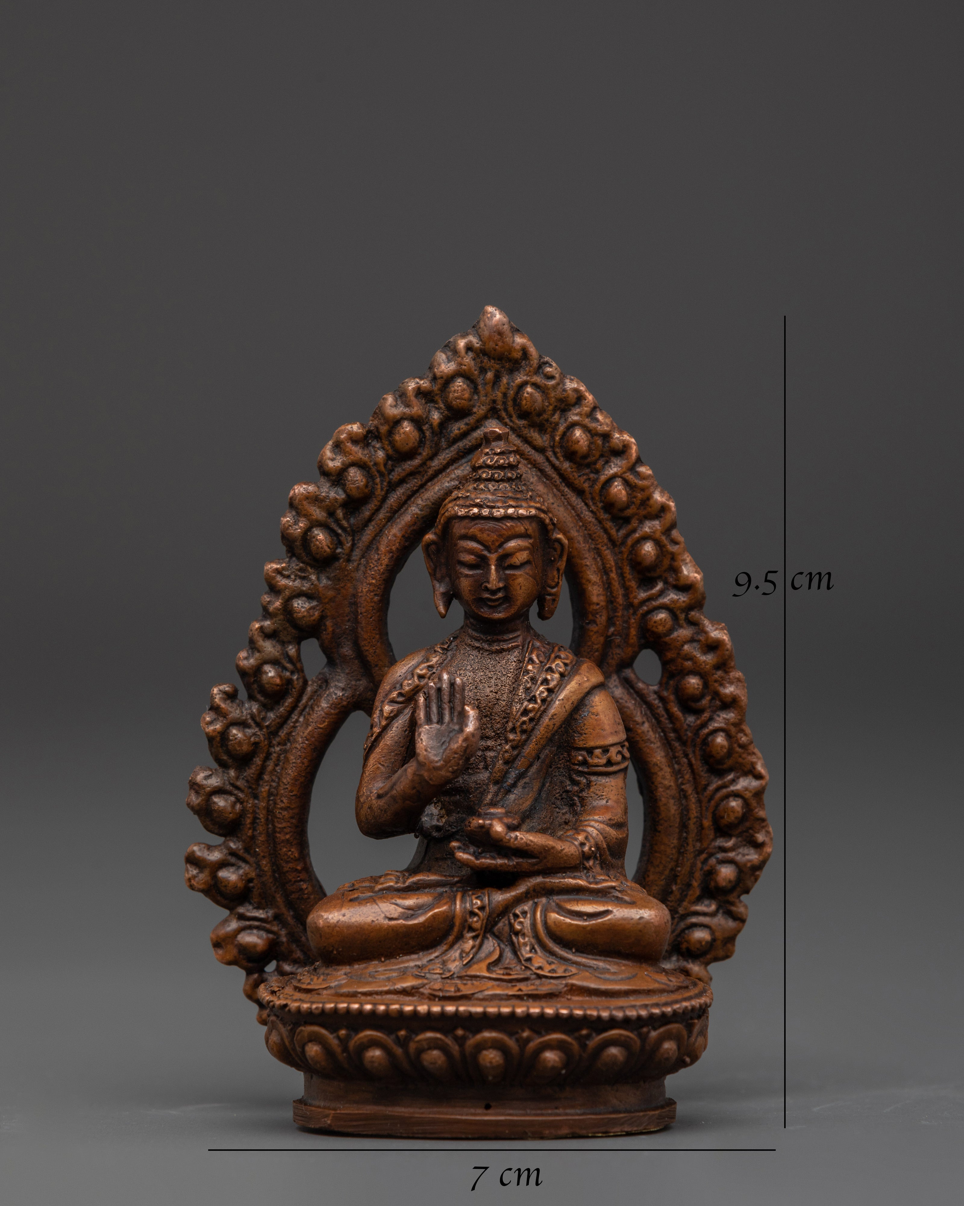 Handcrafted Amogasiddhi Buddha | Symbol of Courage, Wisdom & Spiritual Power