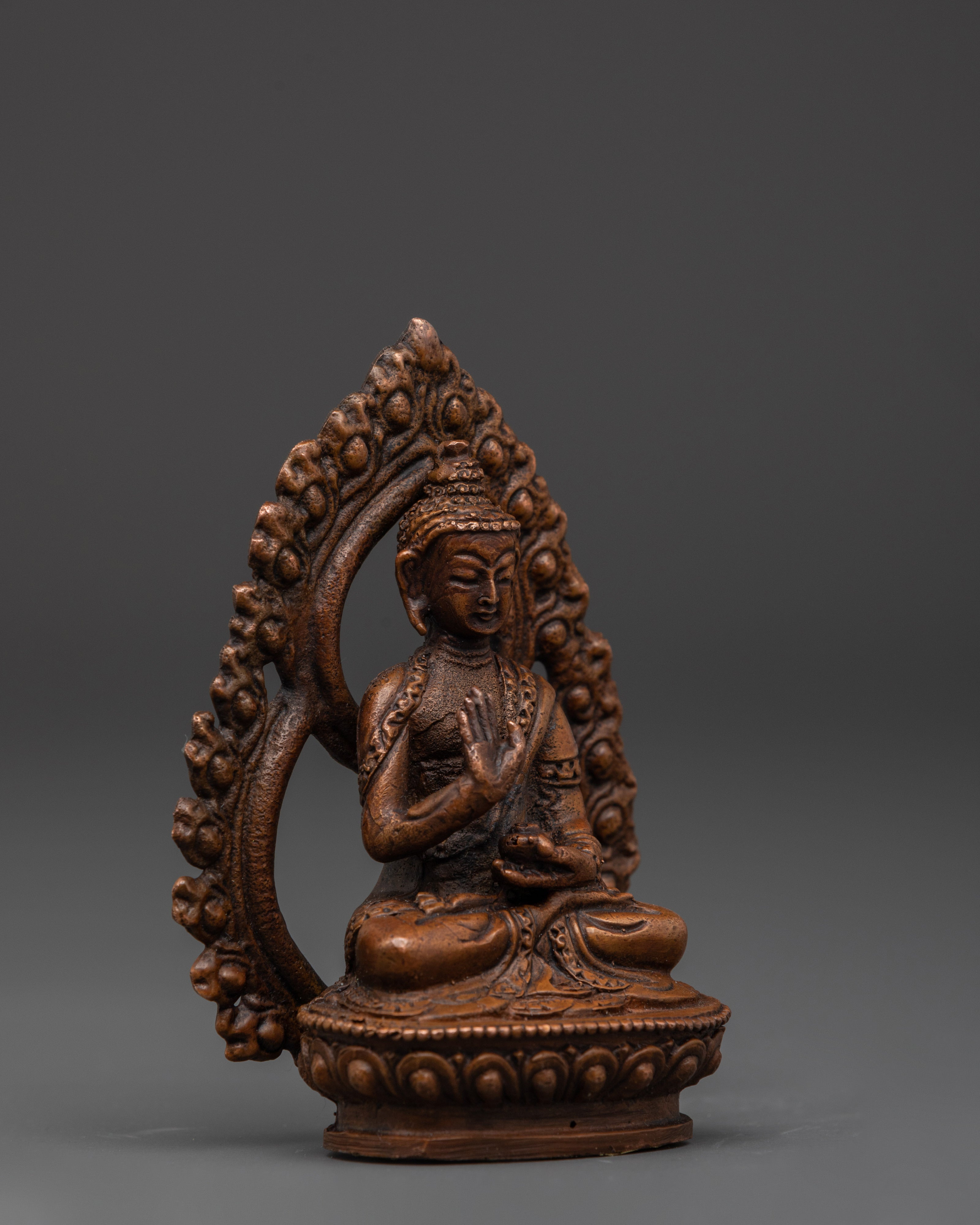 Handcrafted Amogasiddhi Buddha | Symbol of Courage, Wisdom & Spiritual Power