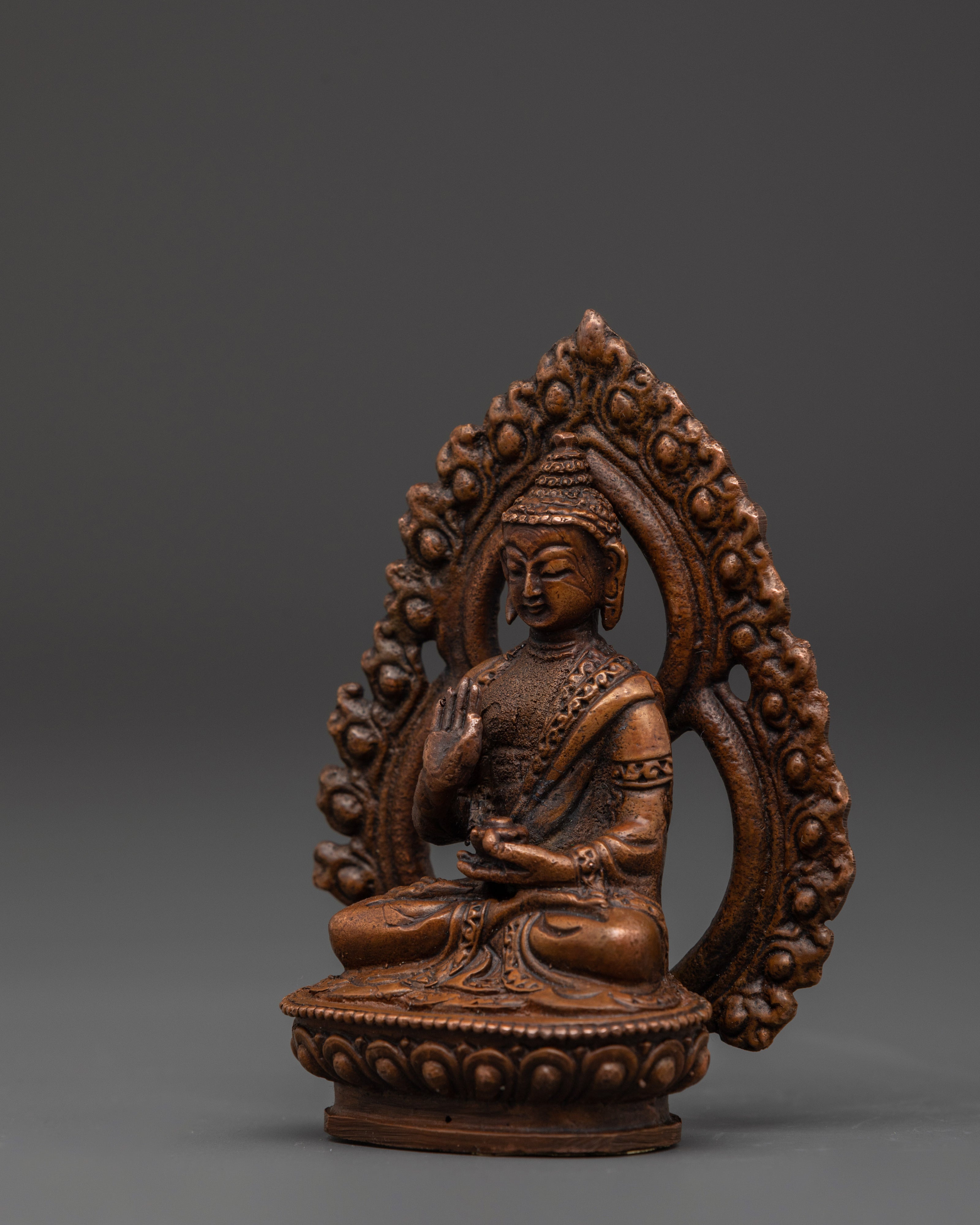 Handcrafted Amogasiddhi Buddha | Symbol of Courage, Wisdom & Spiritual Power