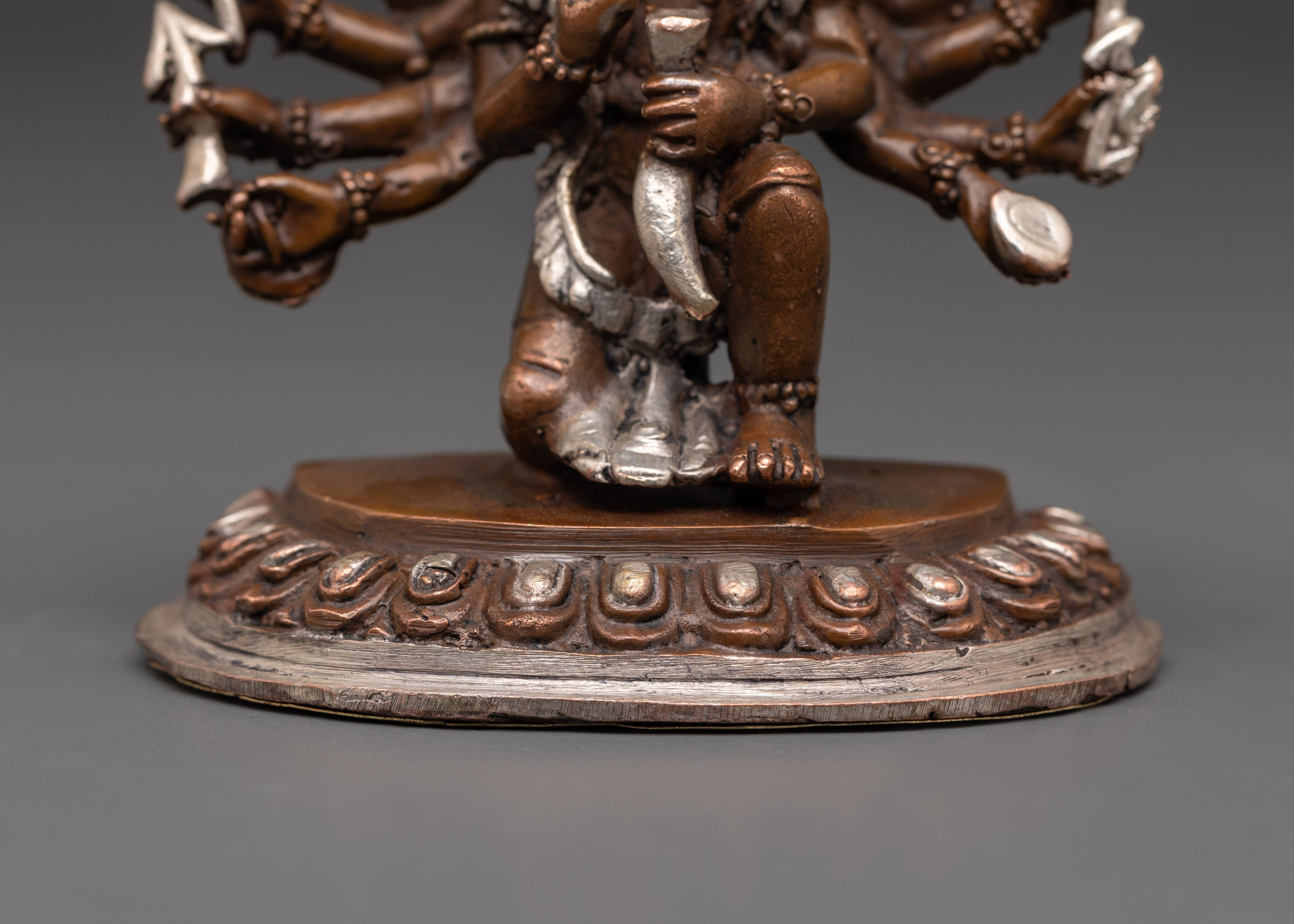 Multi-Armed Hanuman Statue for Devotional Practice and Spiritual Protection