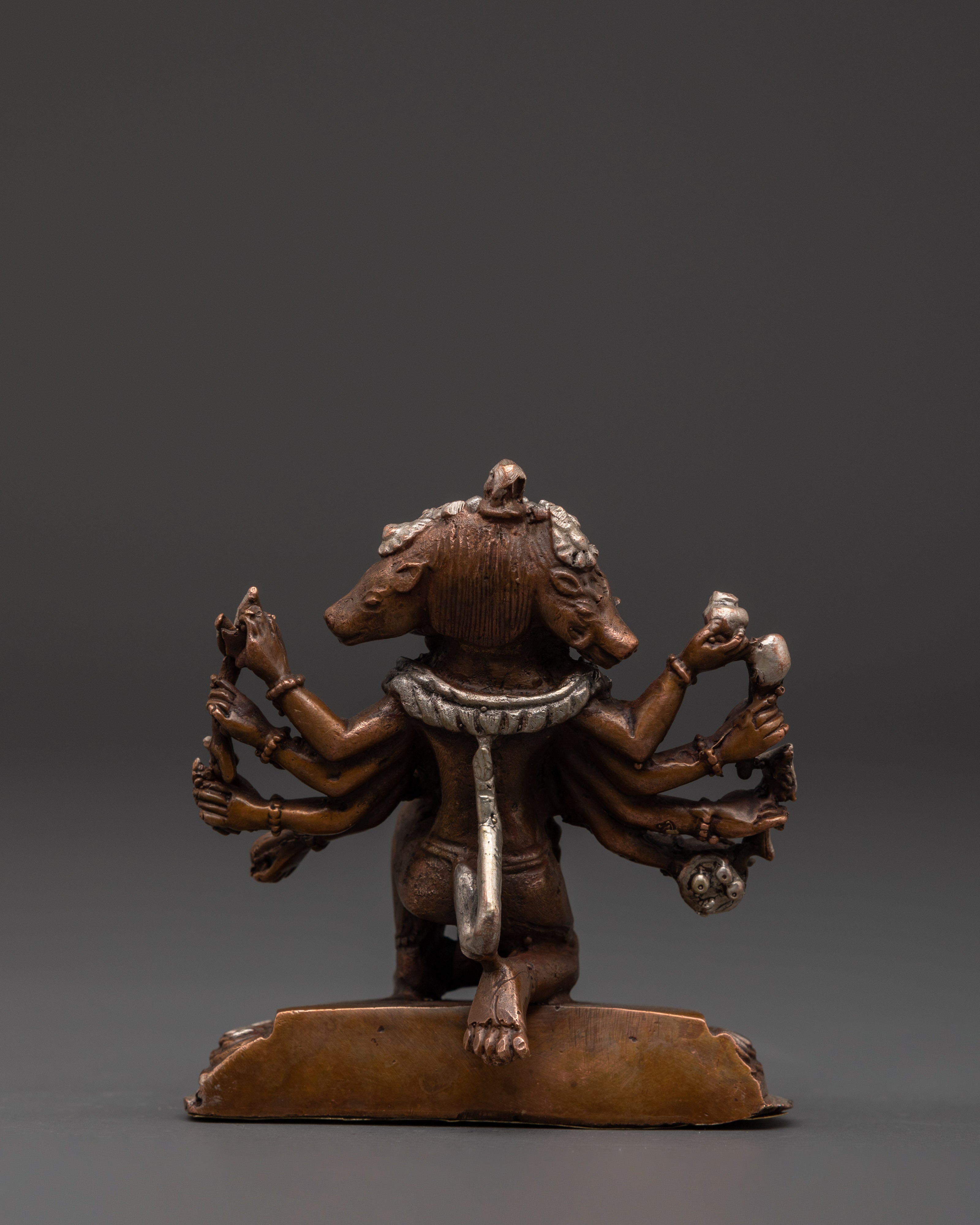Multi-Armed Hanuman Statue for Devotional Practice and Spiritual Protection