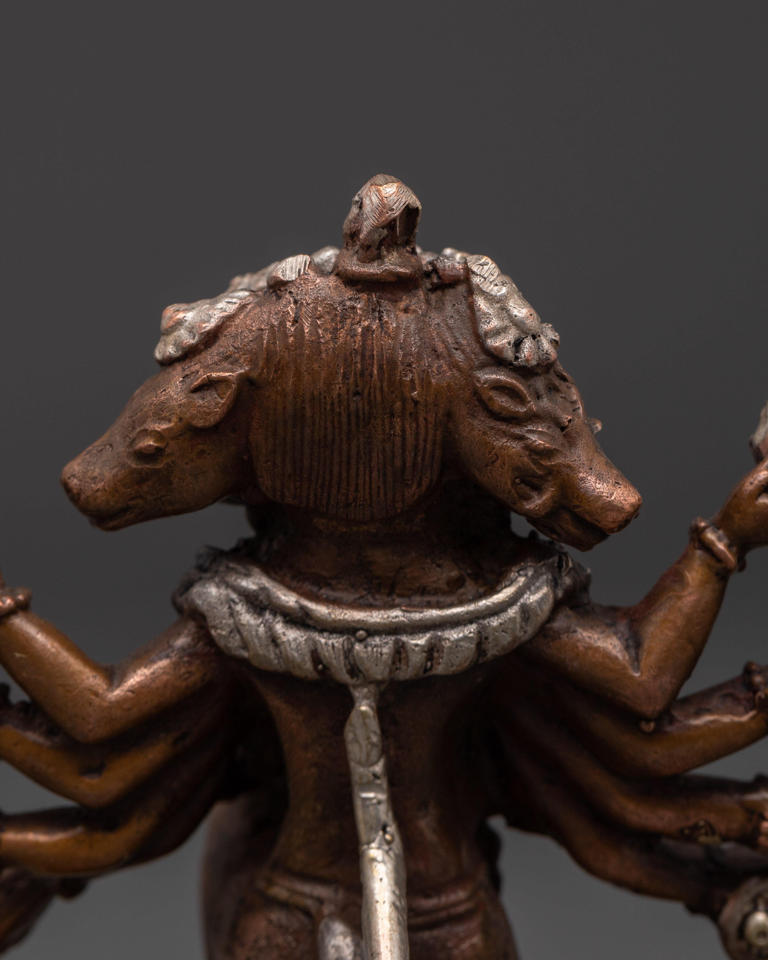 Multi-Armed Hanuman Statue for Devotional Practice and Spiritual Protection