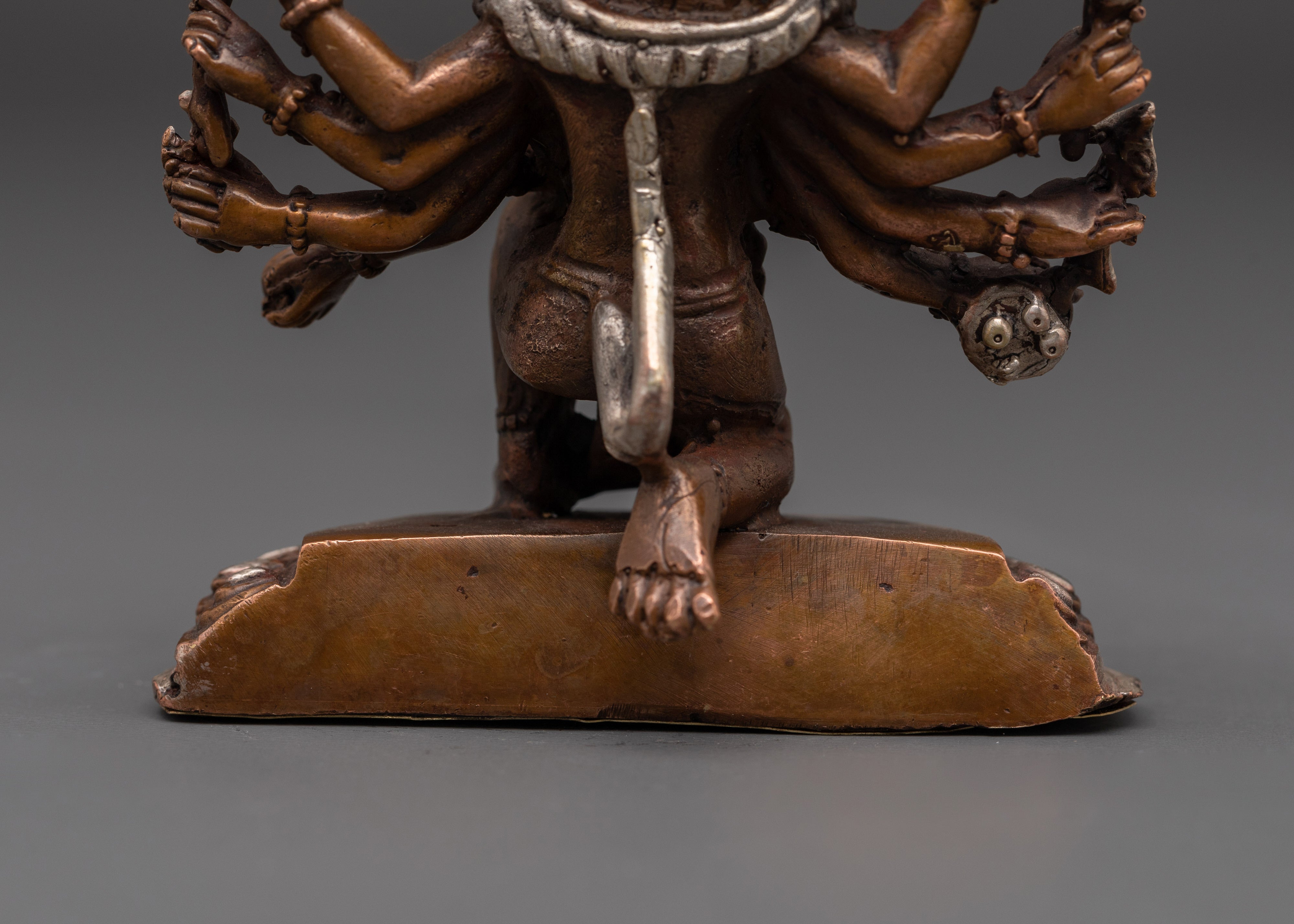 Multi-Armed Hanuman Statue for Devotional Practice and Spiritual Protection