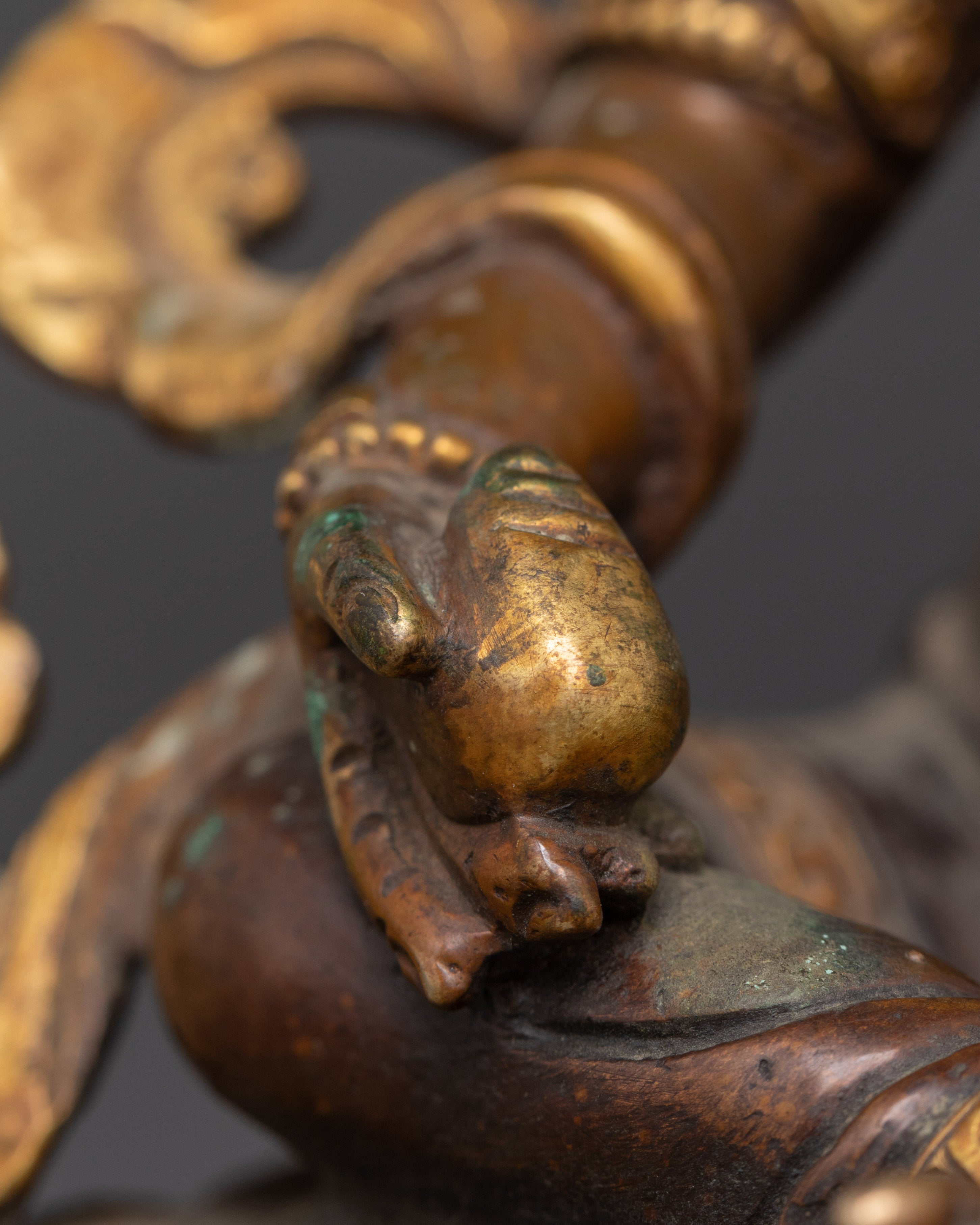 Tibetan Wealth Deity Dzambala Statue | Bring in Prosperity and Abundance