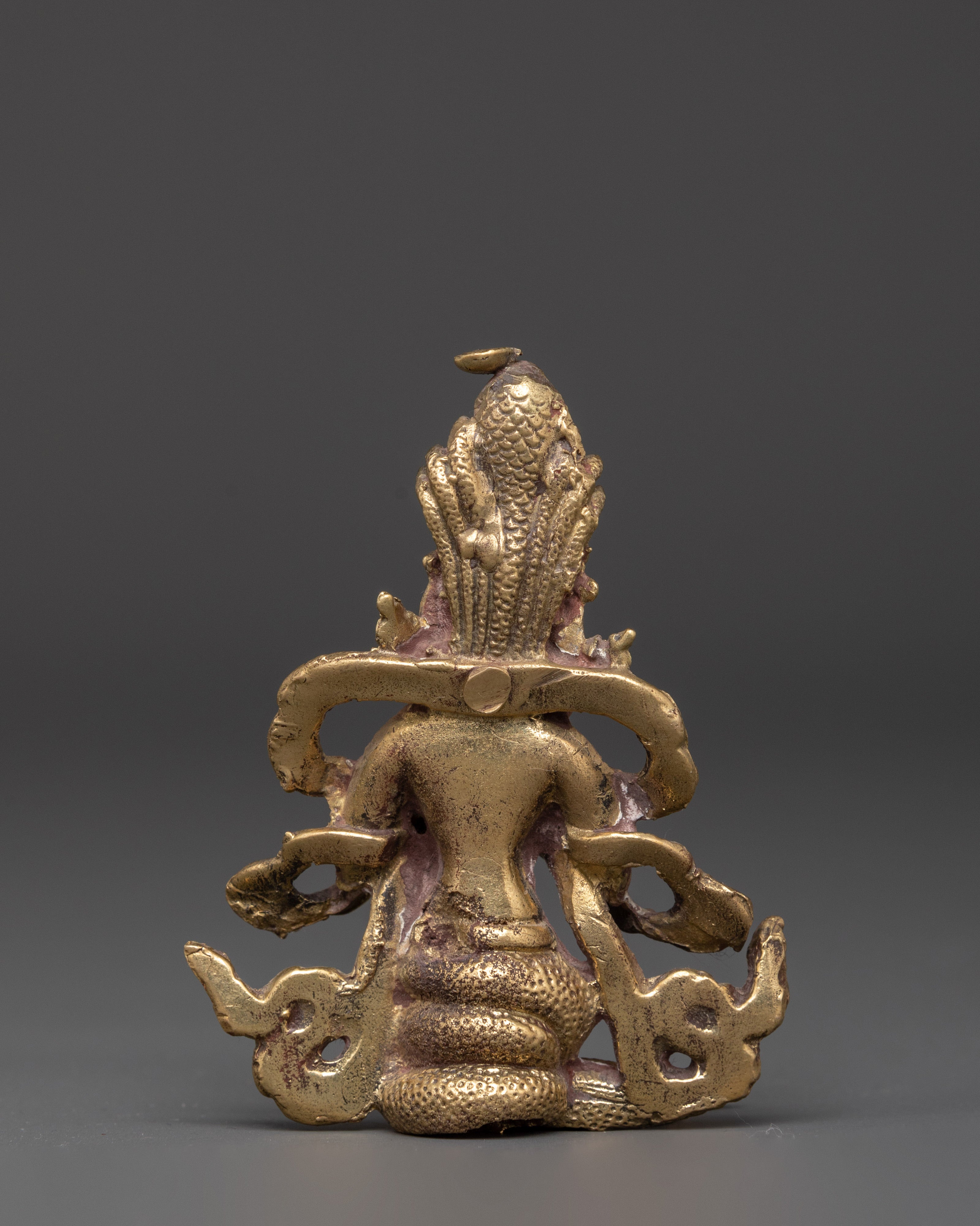 Handcrafted Tibetan Naga Kanya Statue | Copper Bronze Serpent Goddess Figurine