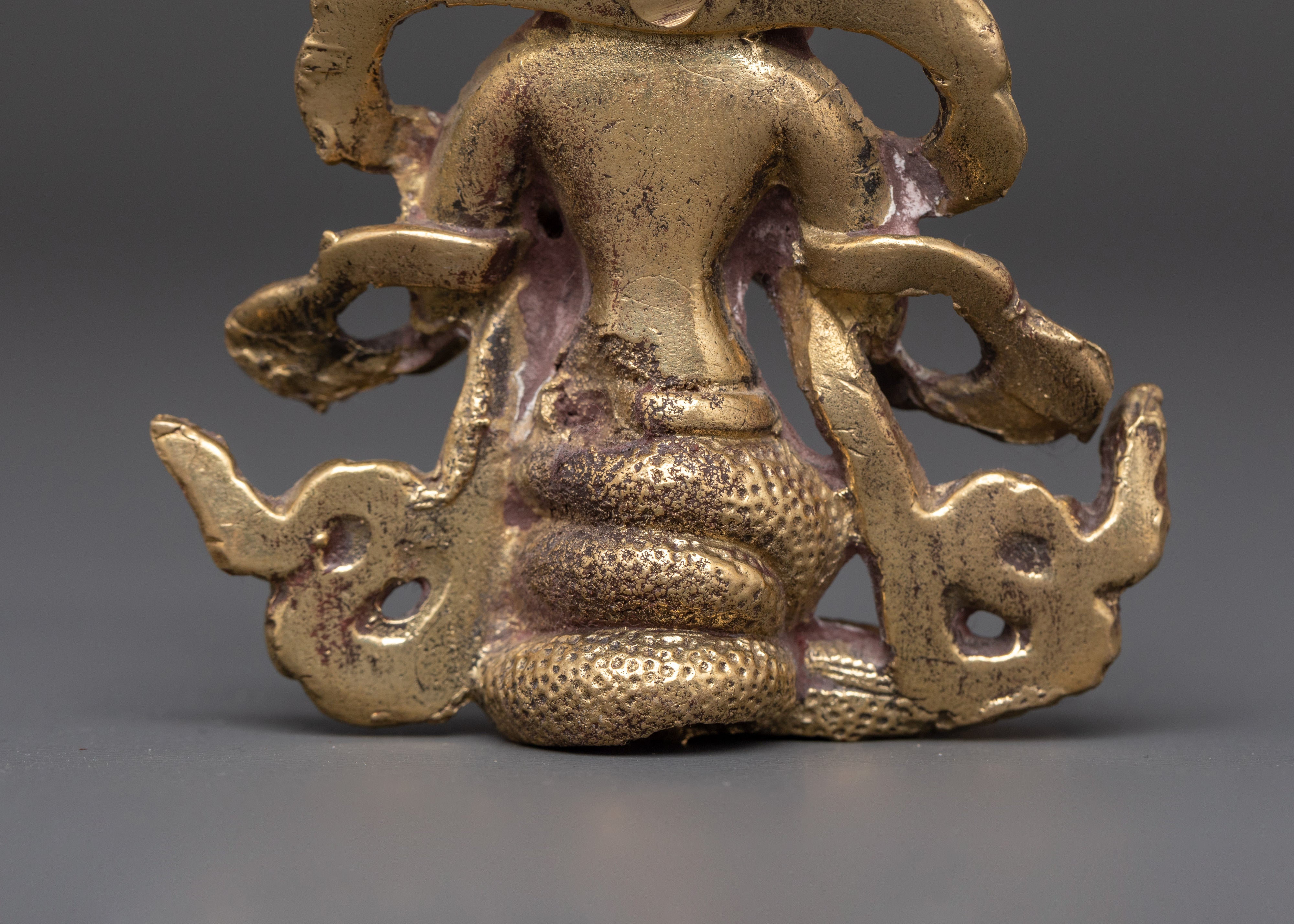 Handcrafted Tibetan Naga Kanya Statue | Copper Bronze Serpent Goddess Figurine
