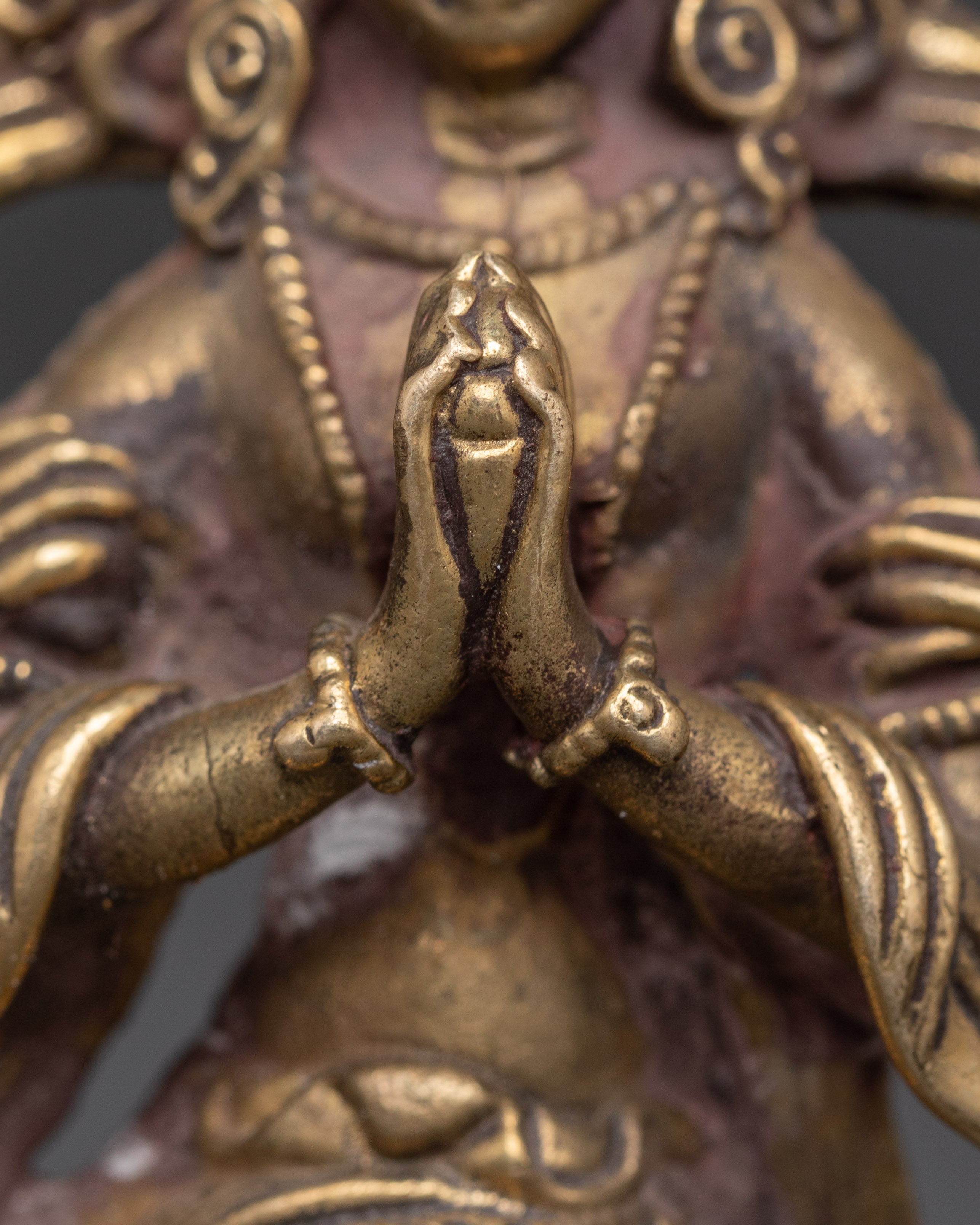 Handcrafted Tibetan Naga Kanya Statue | Copper Bronze Serpent Goddess Figurine