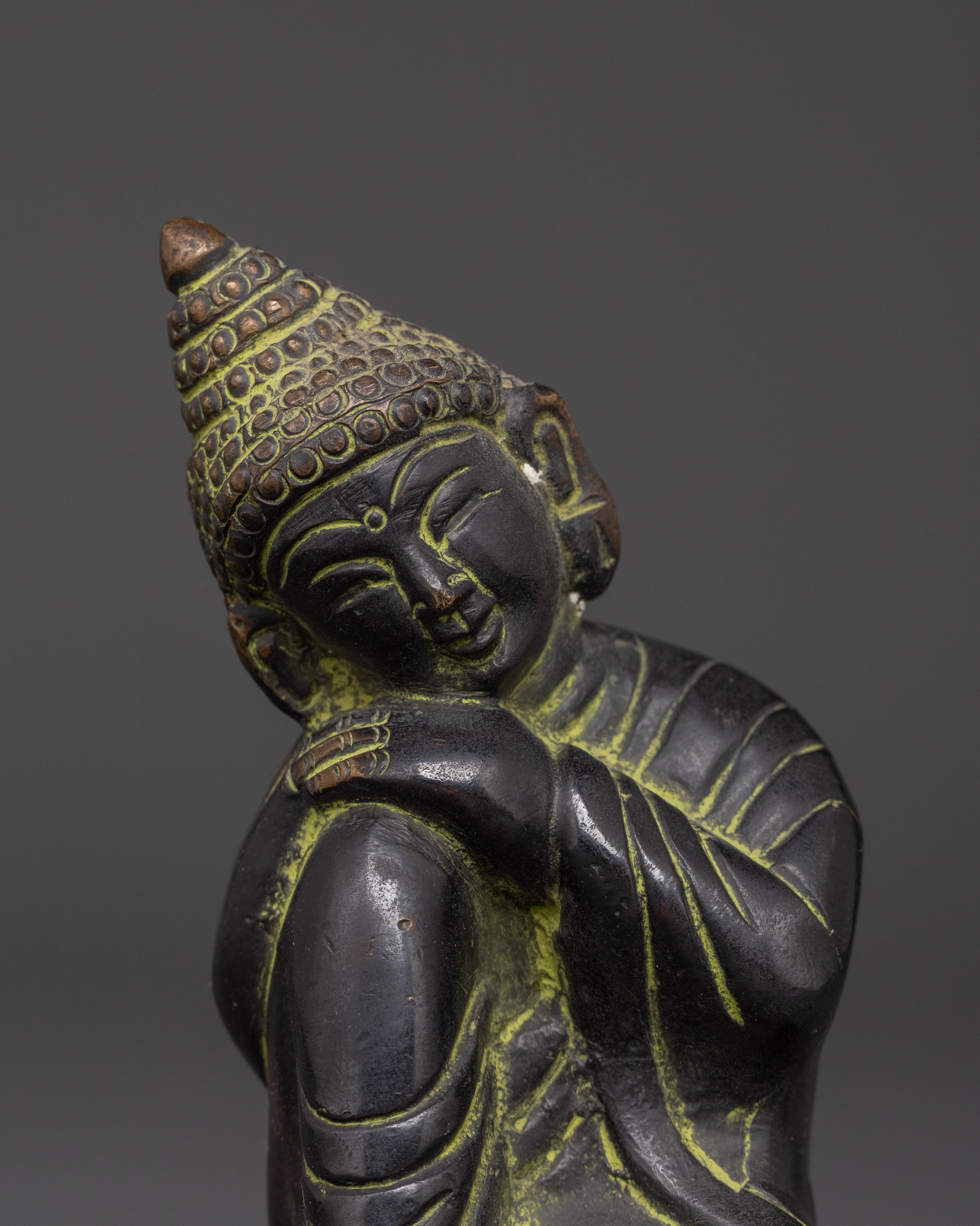 Peaceful Resting Buddha Statue for Mindfulness and Decor
