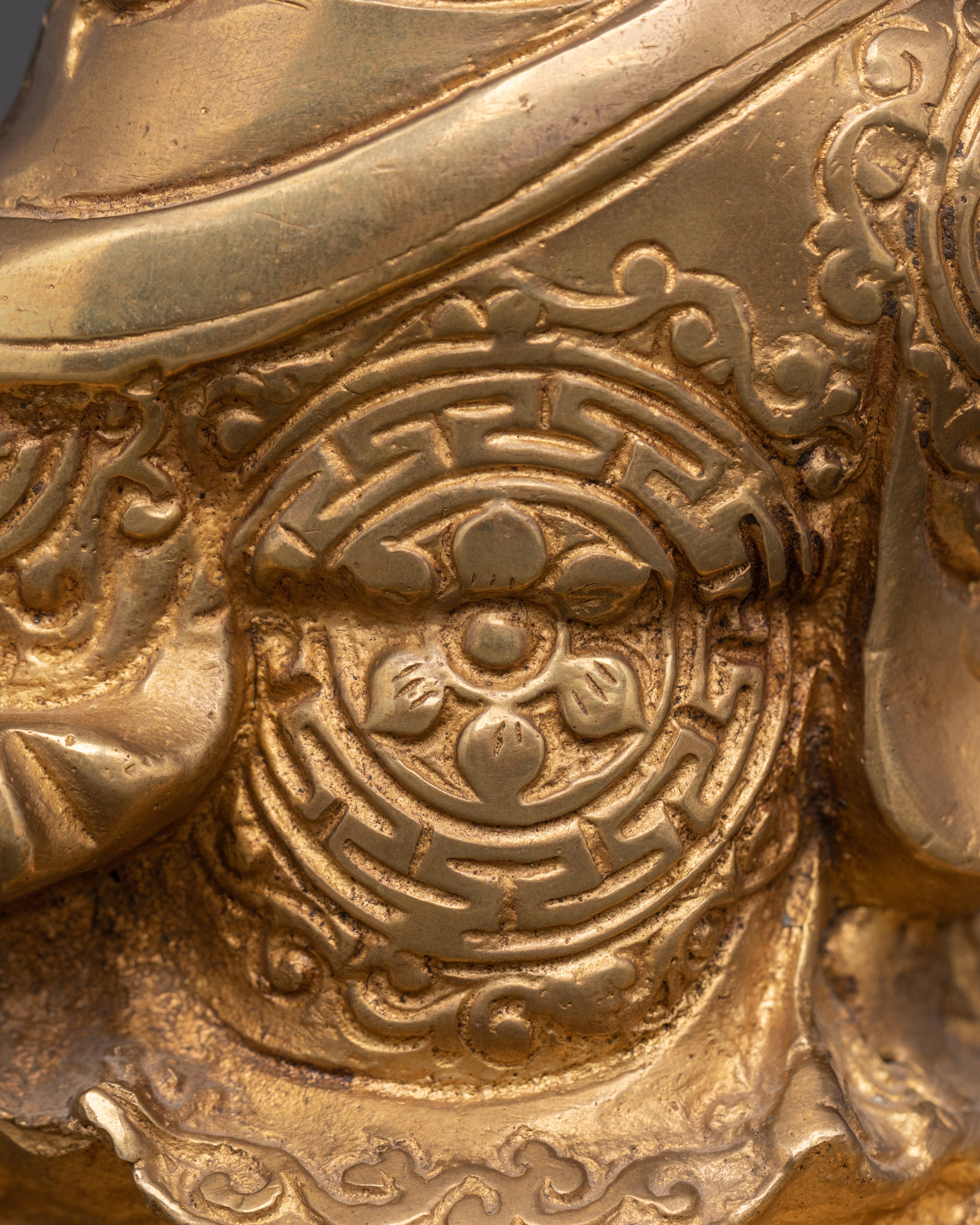 Laughing Buddha Statue for Wealth & Joy | Golden Prosperity Buddha