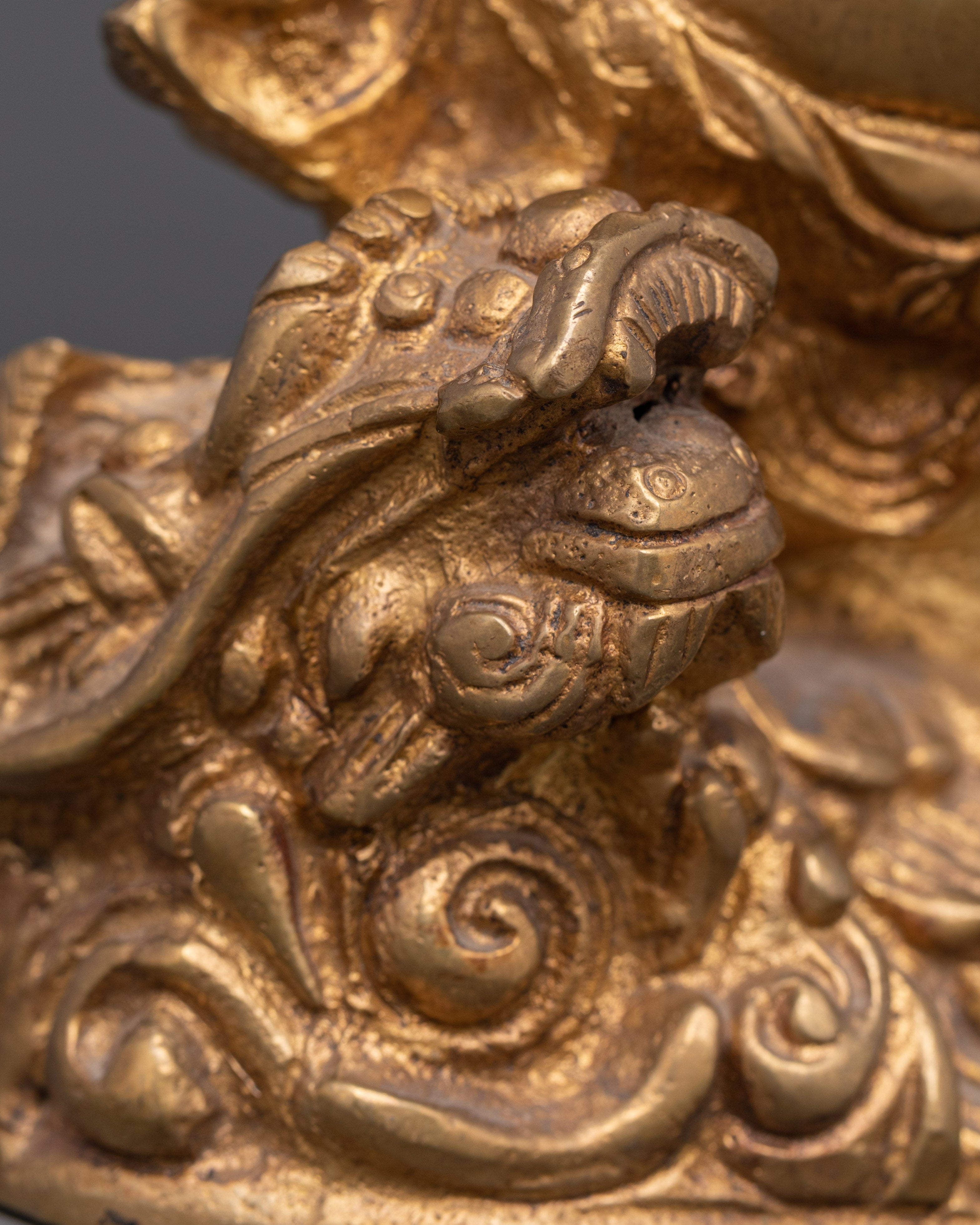 Laughing Buddha Statue for Wealth & Joy | Golden Prosperity Buddha