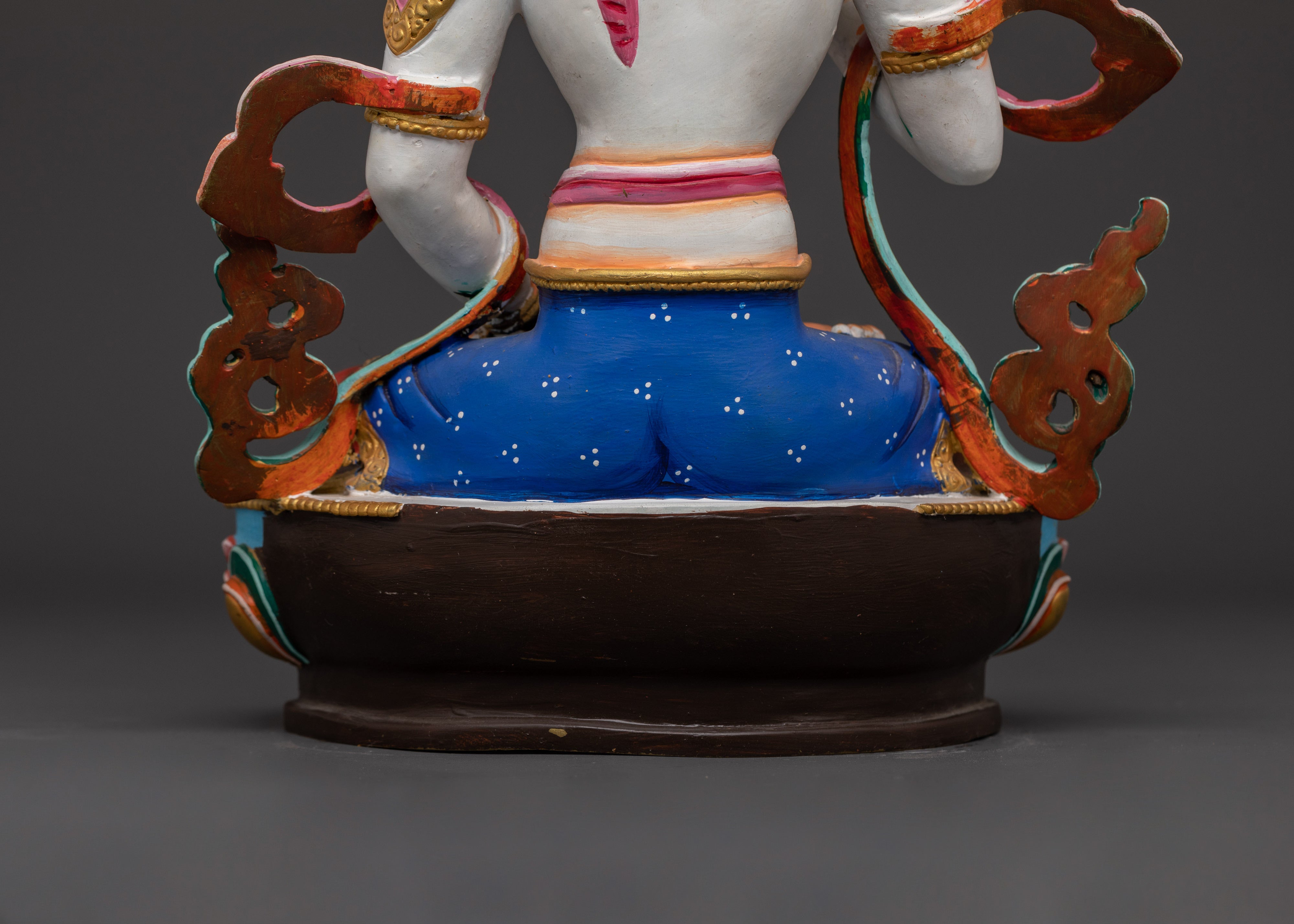 Vajrasattva Copper Statue | Handcrafted Tibetan Deity Sculpture